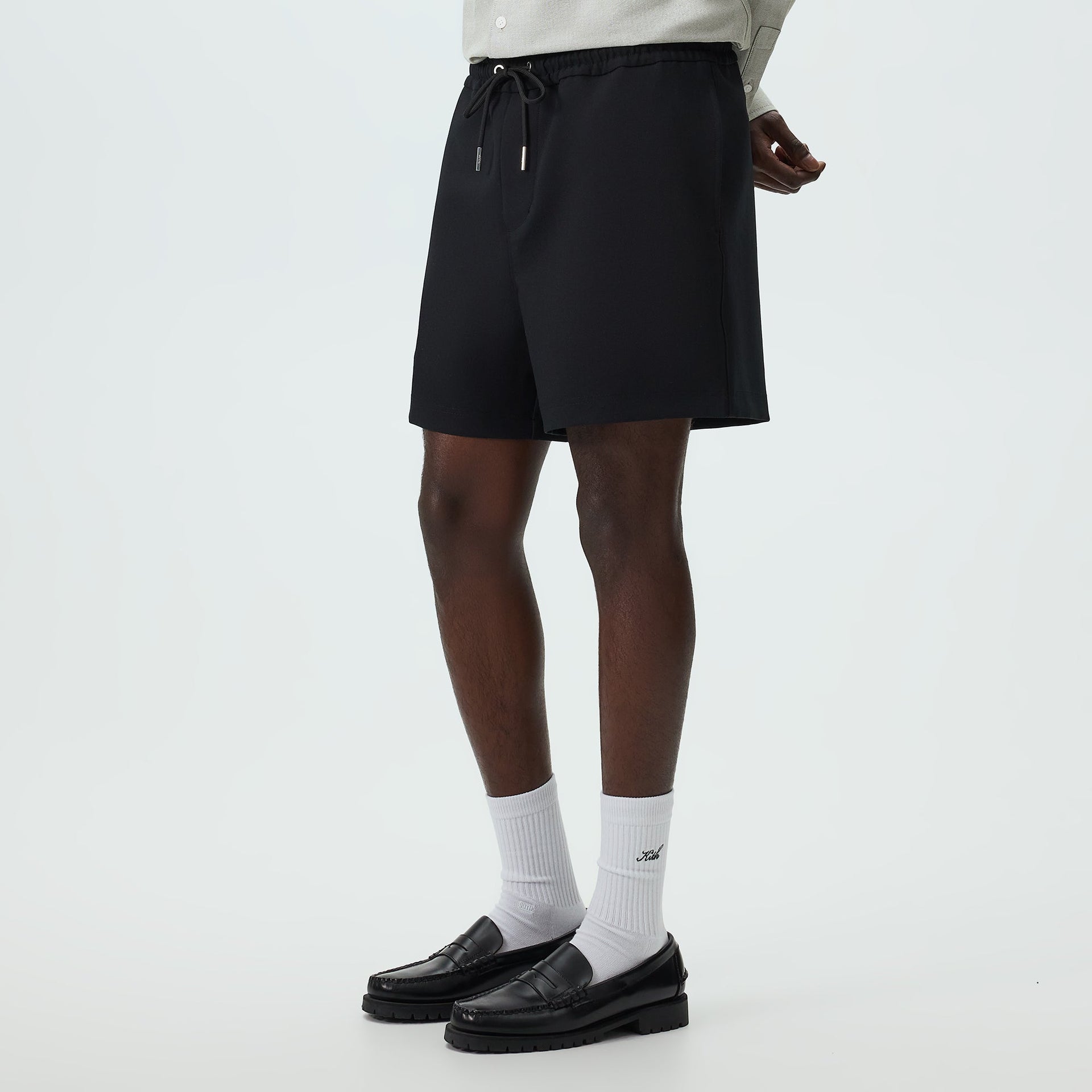 Kith Midweight Double Weave Fairfax Short - Black
