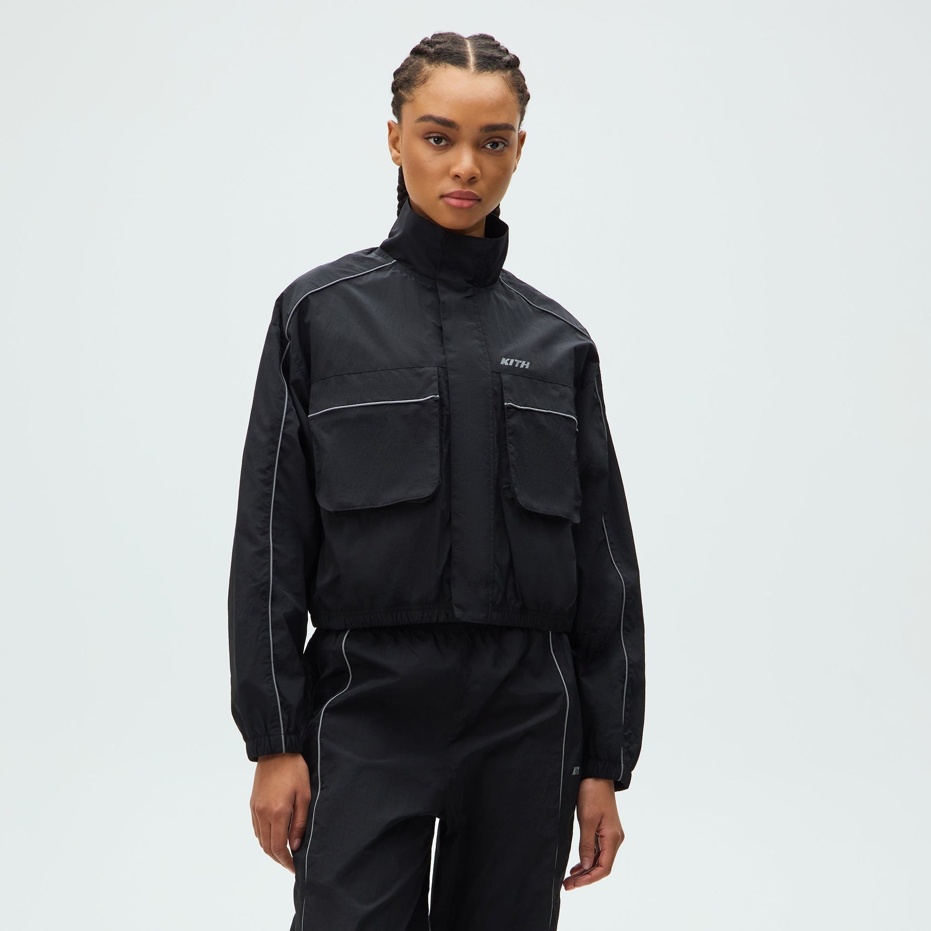 Kith Women Lowen Track Jacket - Black - PH