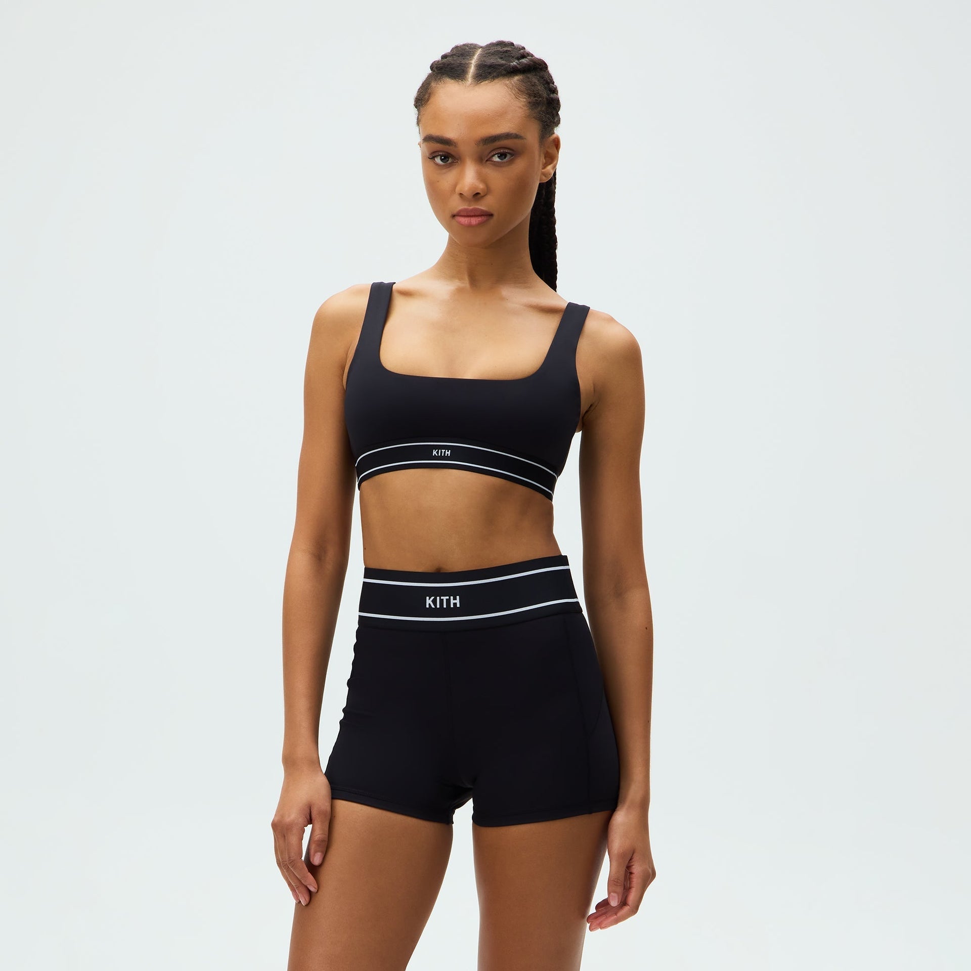 Kith Women Elle U-Neck Active Bra - Black - PH