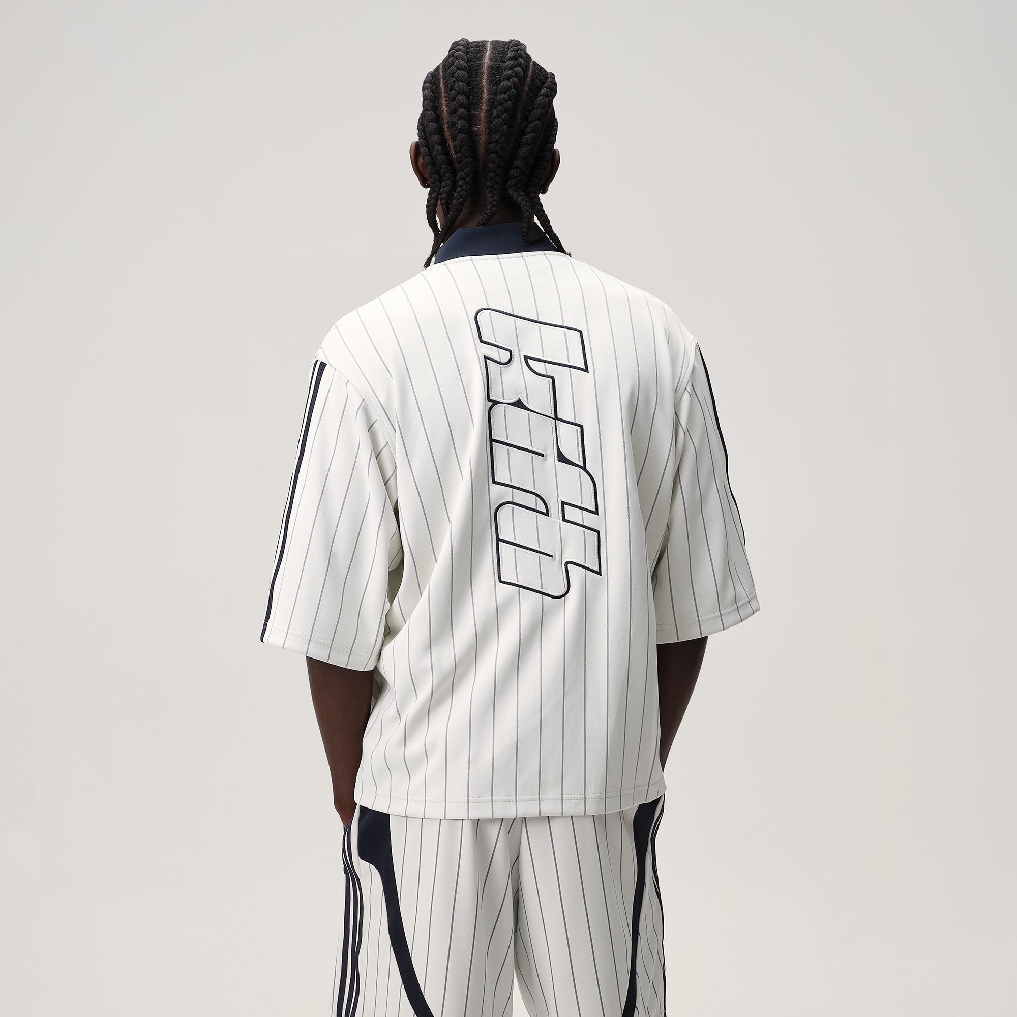 Kith for adidas Football Pinstripe Jersey - White – Kith Canada