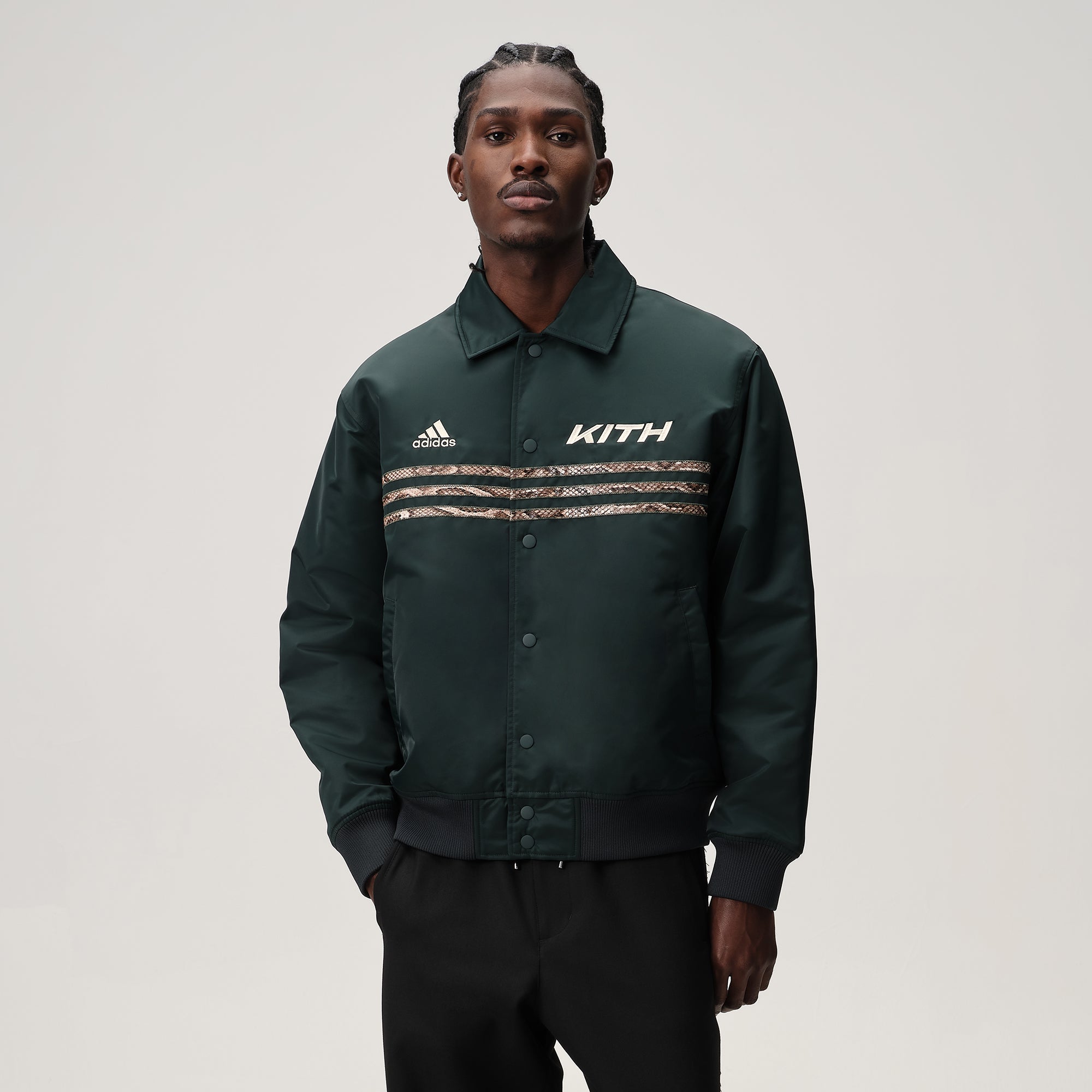 Kith for adidas Football Track Jacket　XL Kith for adidas Football Track Jacket - Black – Kith Canada