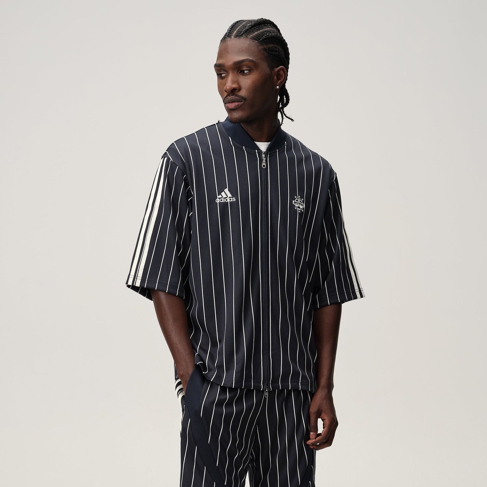 Kith for adidas Football Pinstripe Jersey - Nocturnal - PH