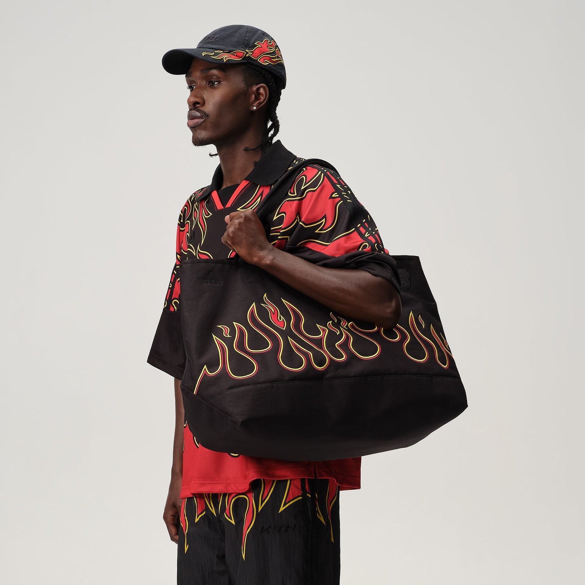 Kith for adidas Football Flame Tote - Black - PH