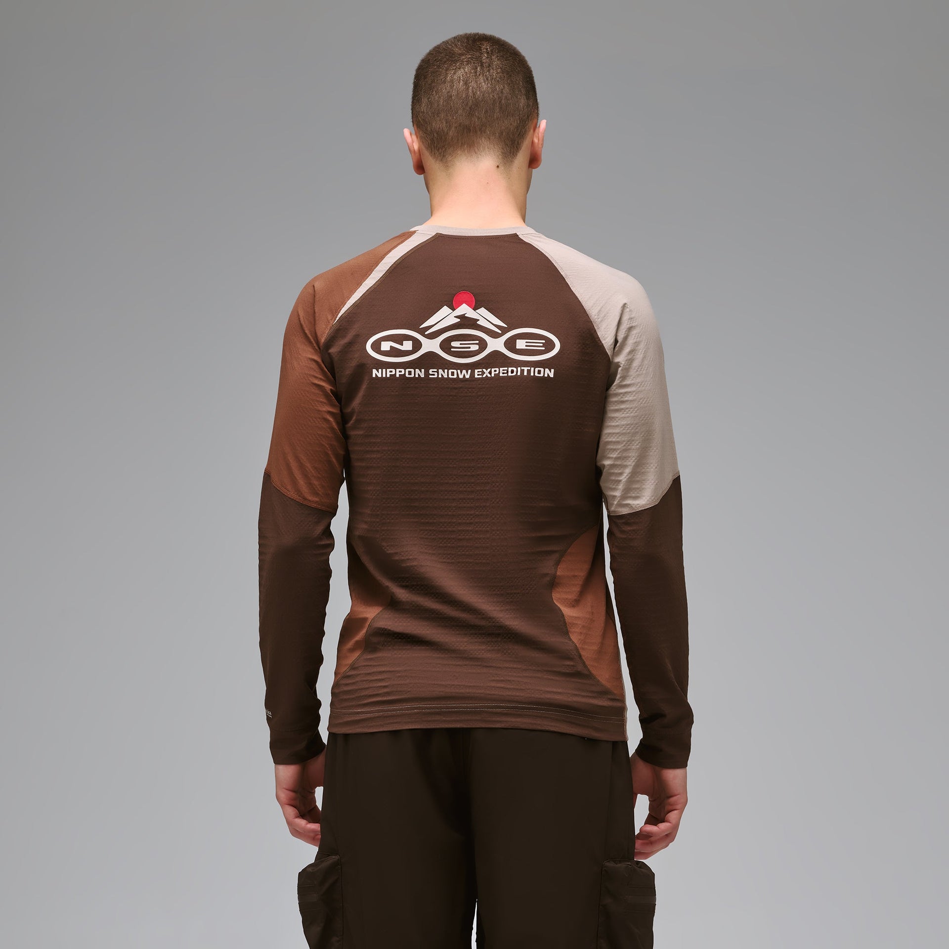 Kith for Columbia Infinity Long Sleeve Baselayer - Legacy / Dremel / Umber - PH