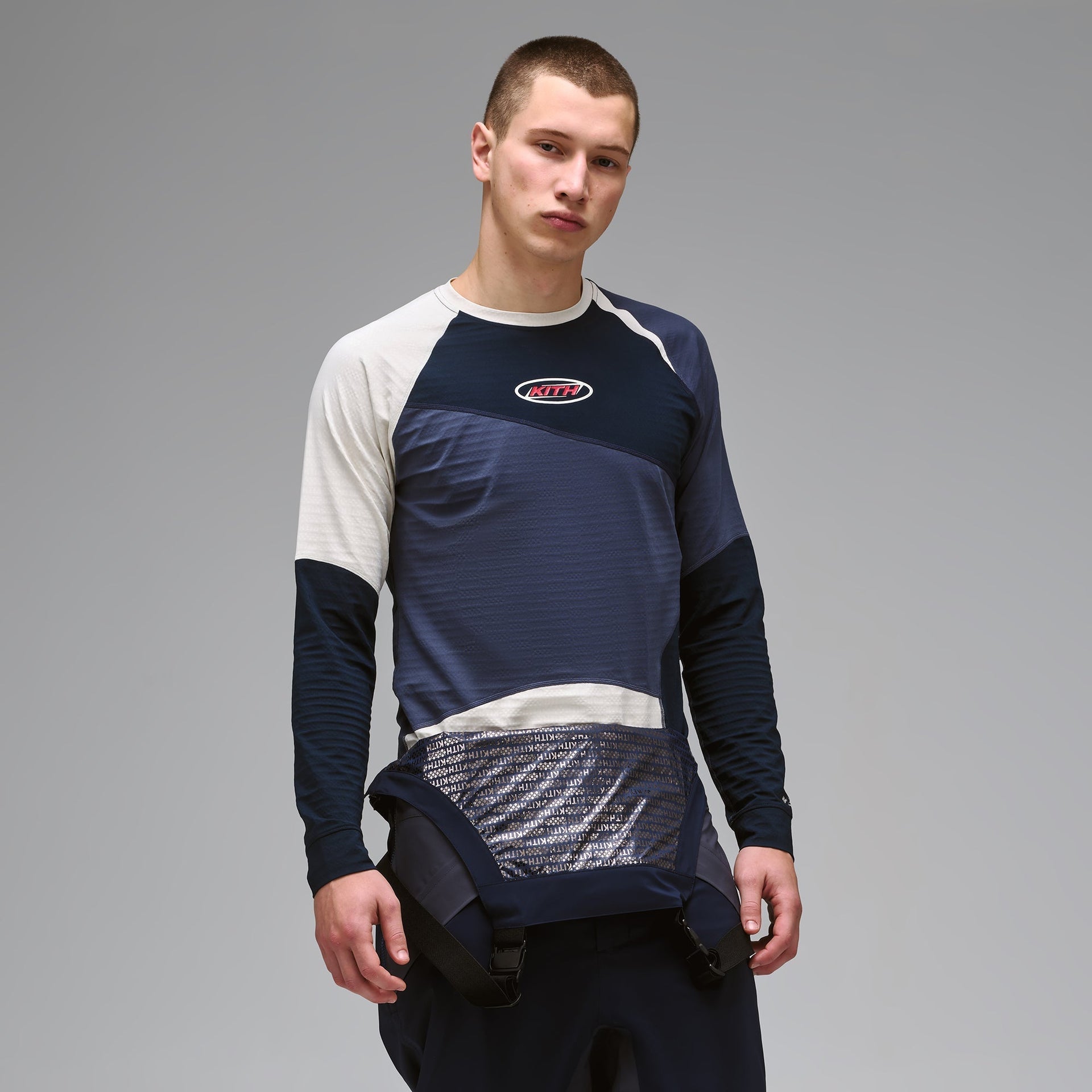 Kith for Columbia Infinity Long Sleeve Baselayer - Nocturnal / Sandrift / Mystery - PH