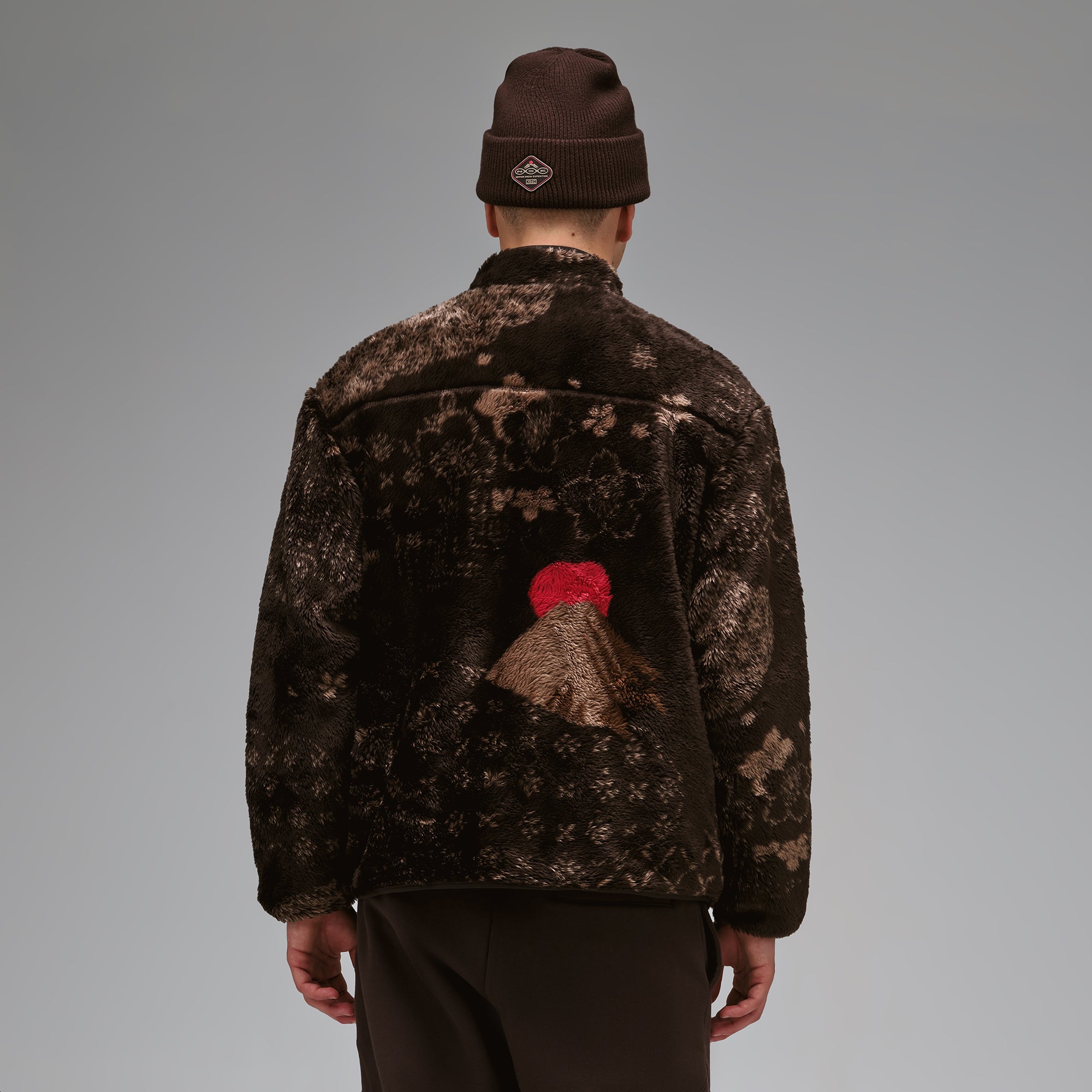 Kith for Columbia Landscape Sherpa Harper Jacket - Kindling – Kith