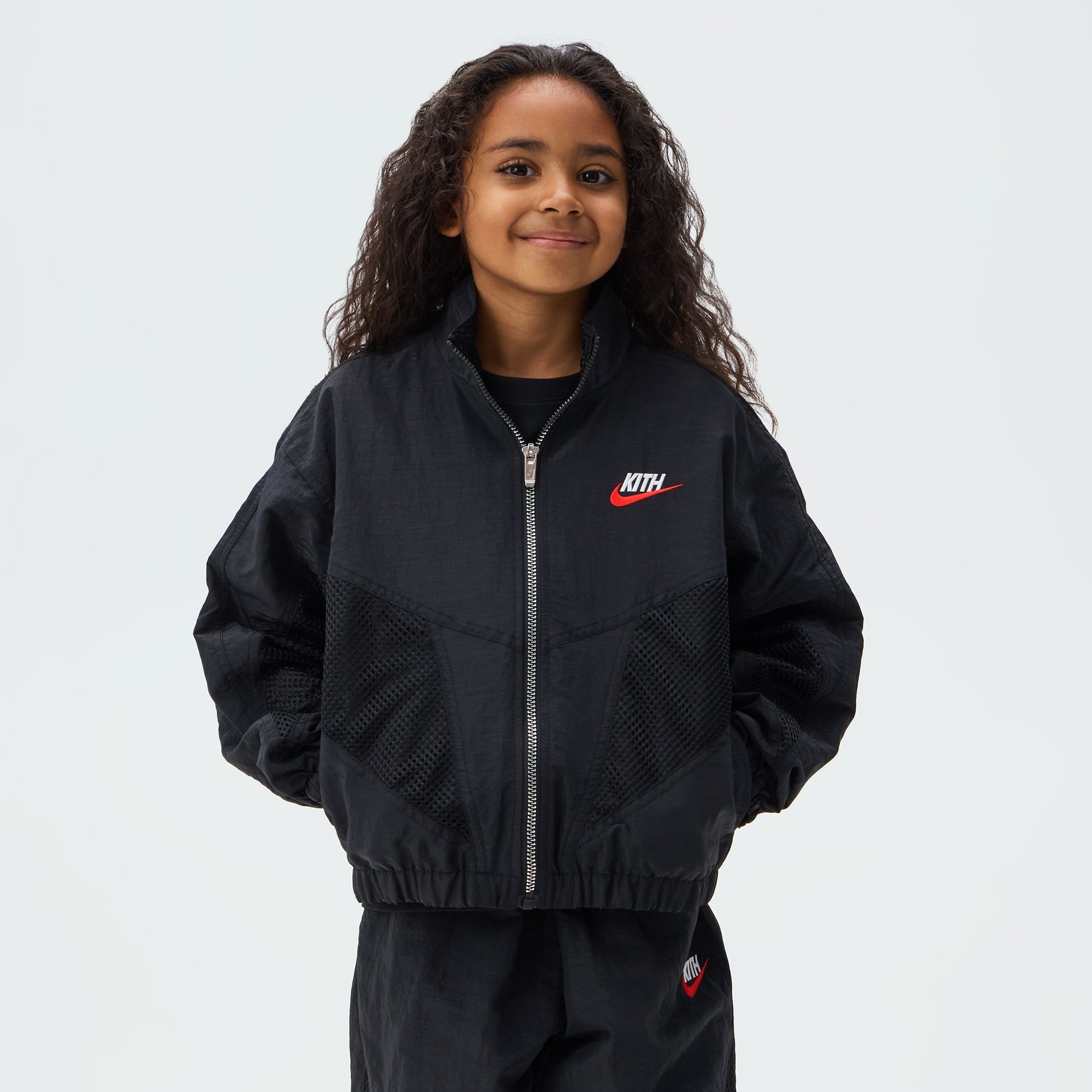 Kith Kids for Nike Track Jacket - Black – Kith Canada