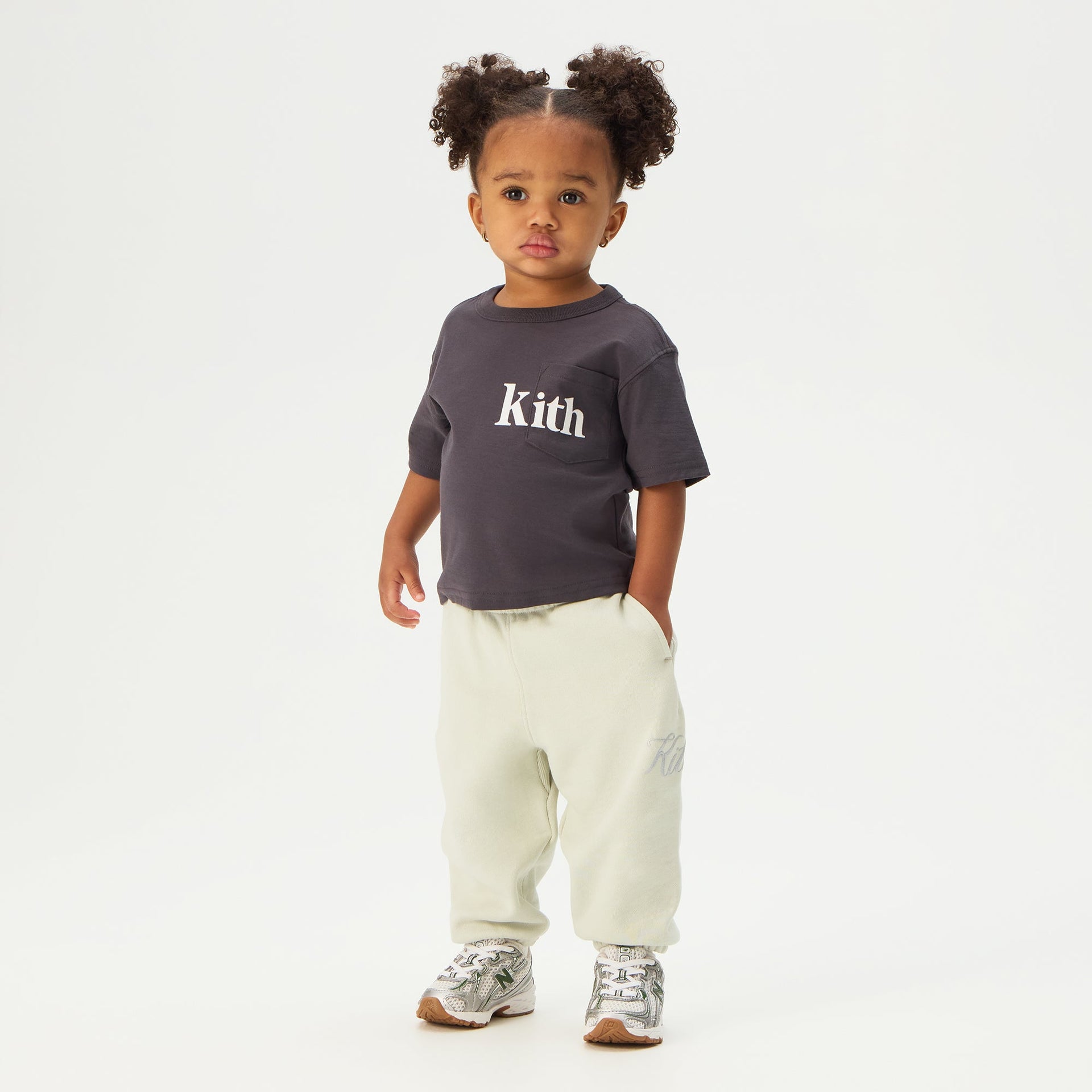 Kith Baby Quinn II Tee - Battleship