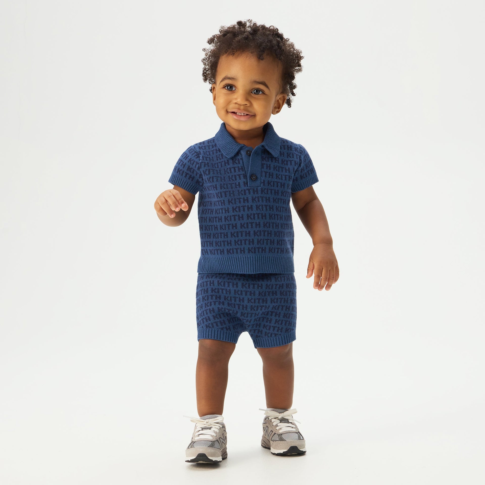 Kith Baby Monogram Polo Set - Torpedo