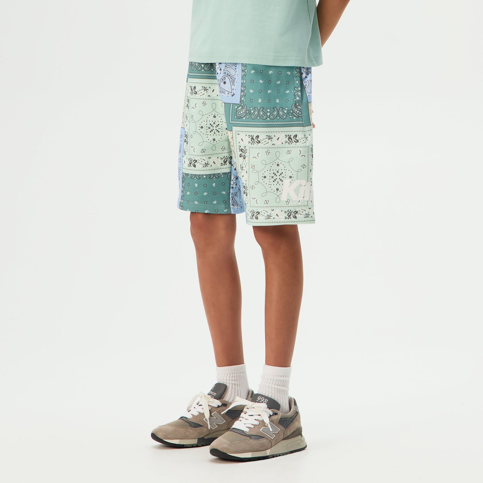 Kith Kids Deconstructed Bandana Nelson Short - Wilde