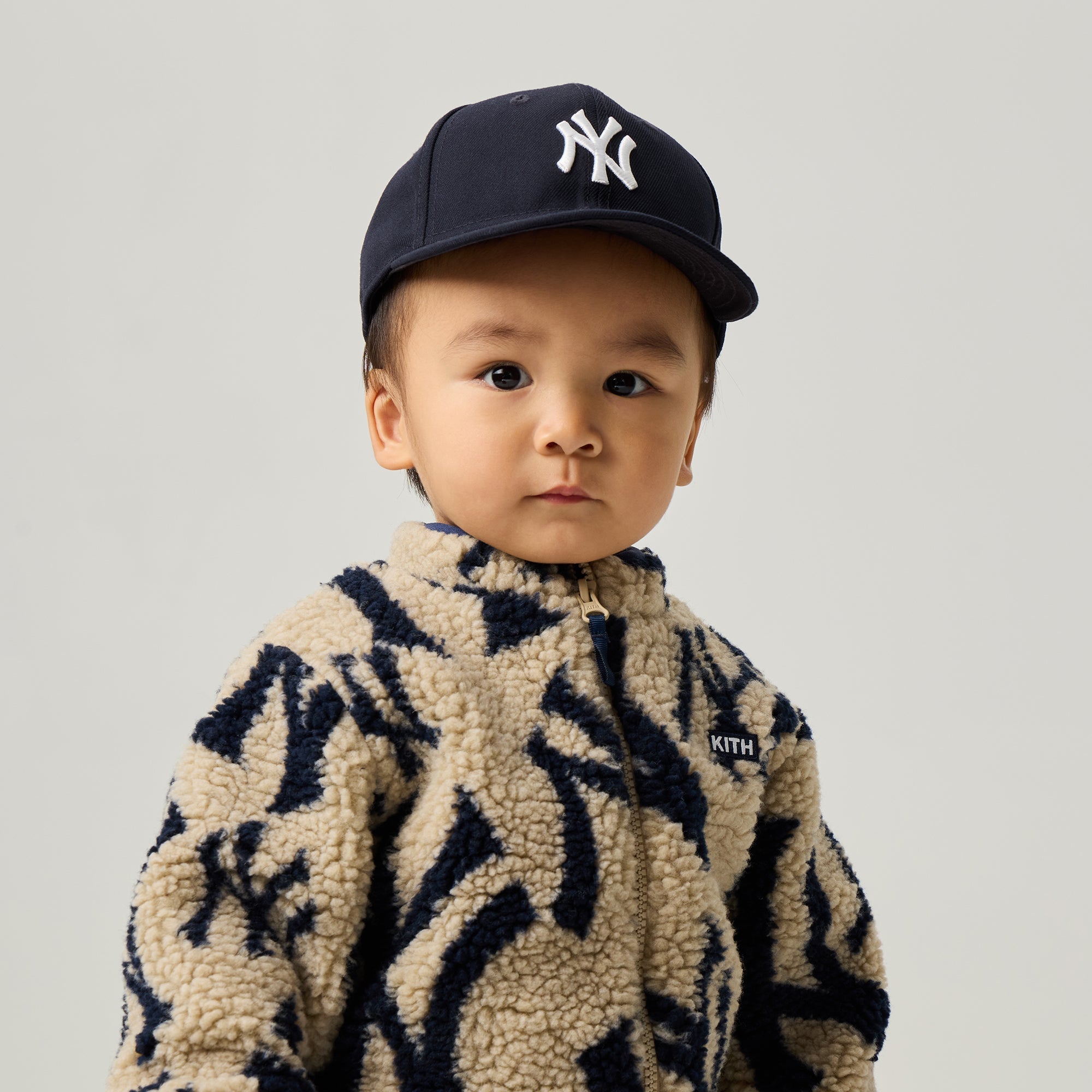 Kith Baby for the New York Yankees Sherpa Jacket - Canvas – Kith