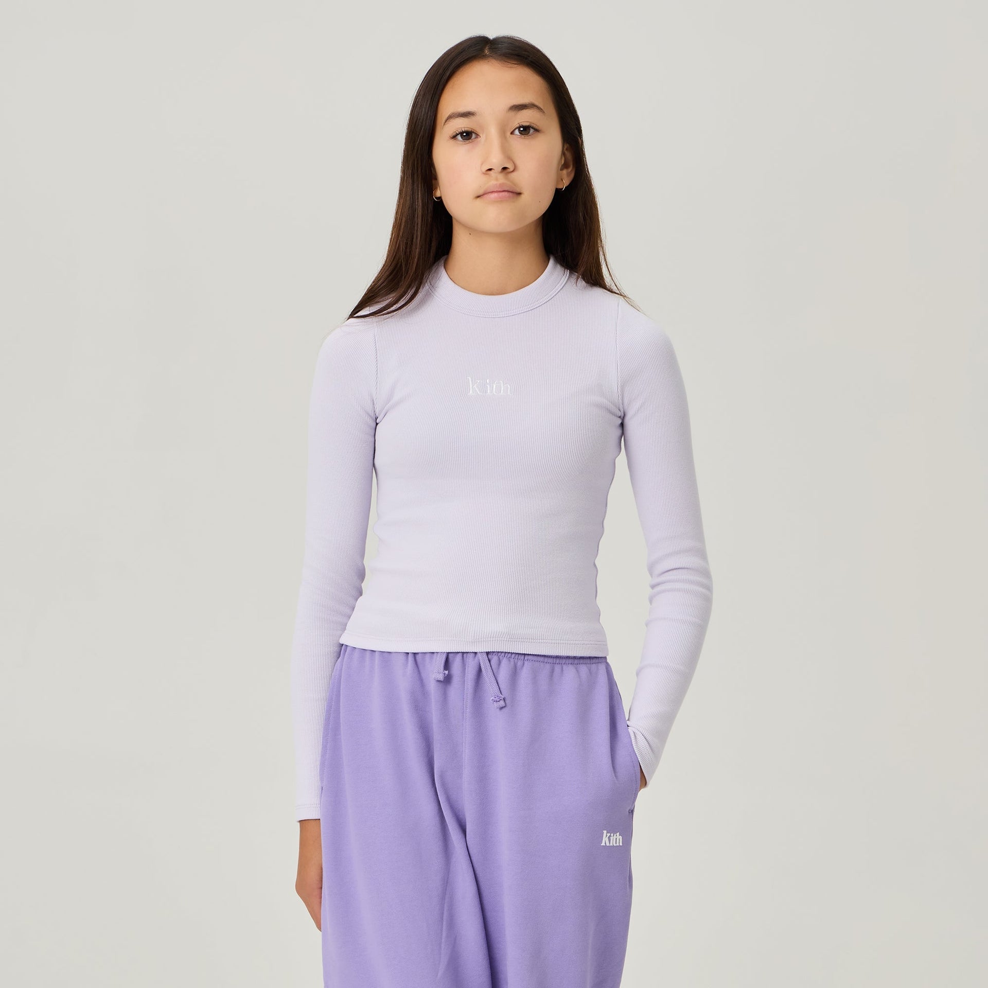 Kith Kids Long Sleeve Mulberry III Tee - Link