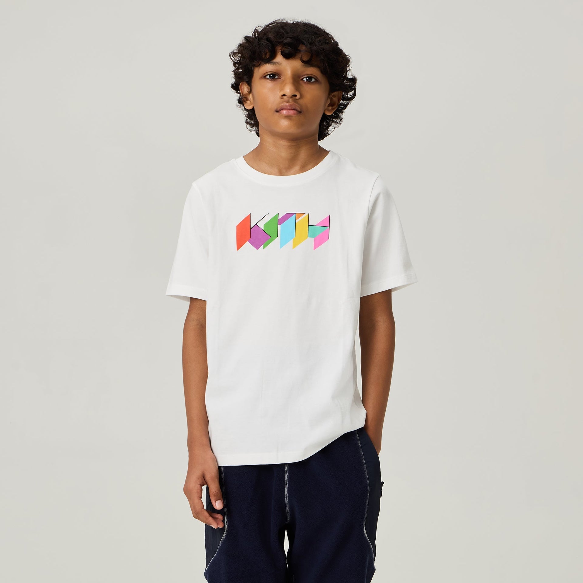 Kith Kids Novelty Logo Graphic Tee - White