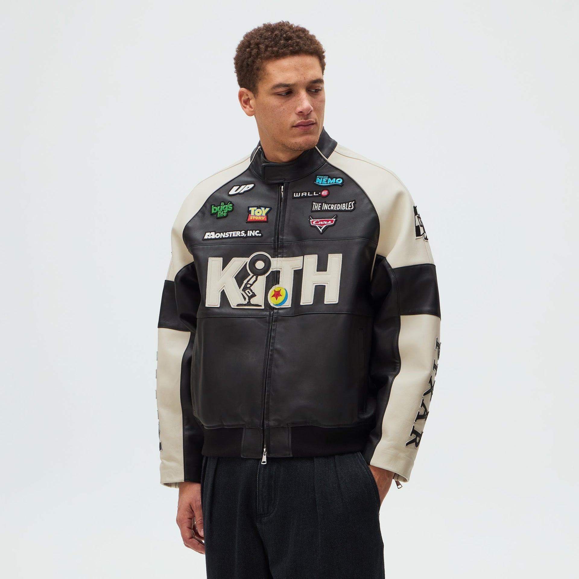 Disney | Kith for Pixar Dejan Leather Jacket - Black - PH