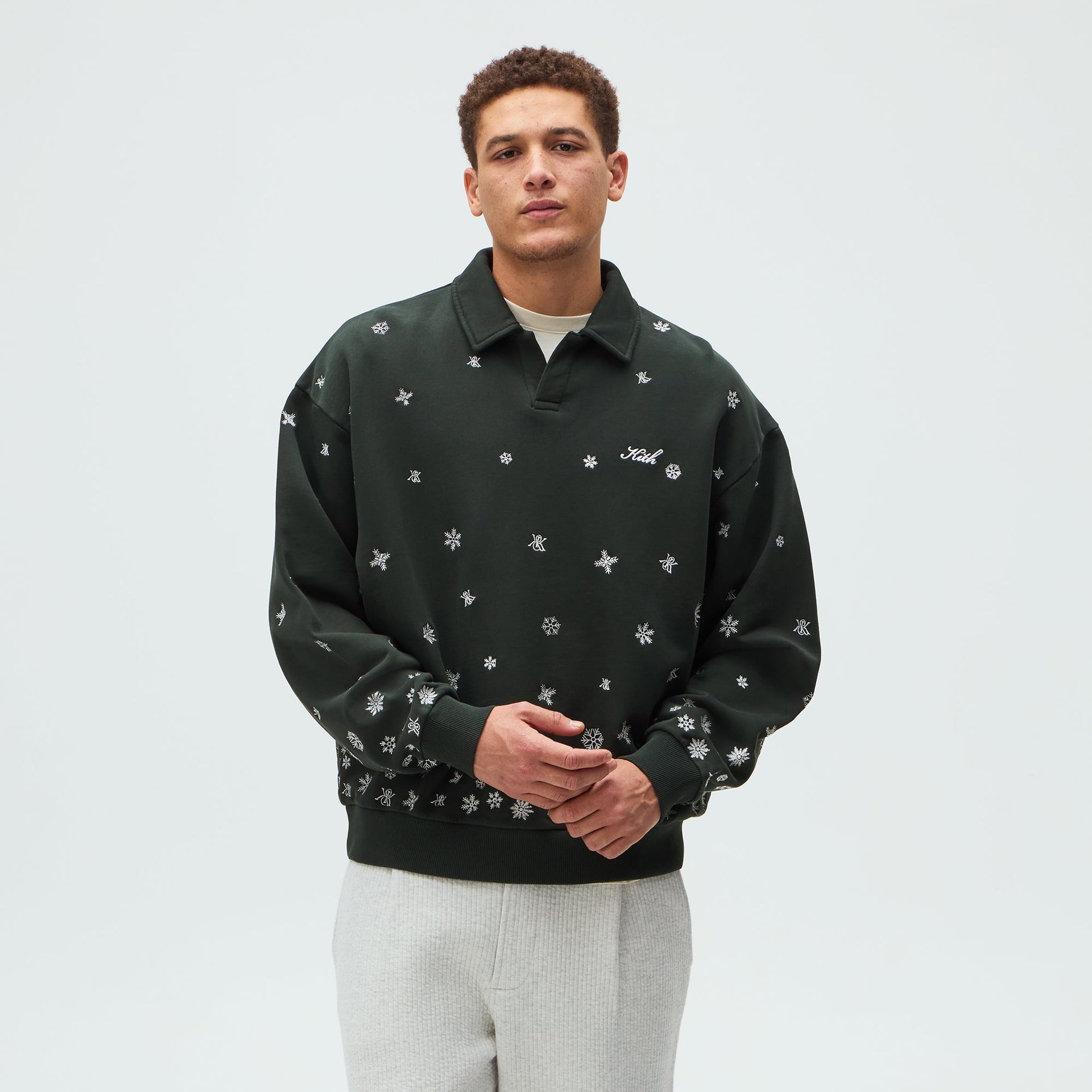 Kithmas Snowflakes Nelson Rugby Pullover - Stadium - PH