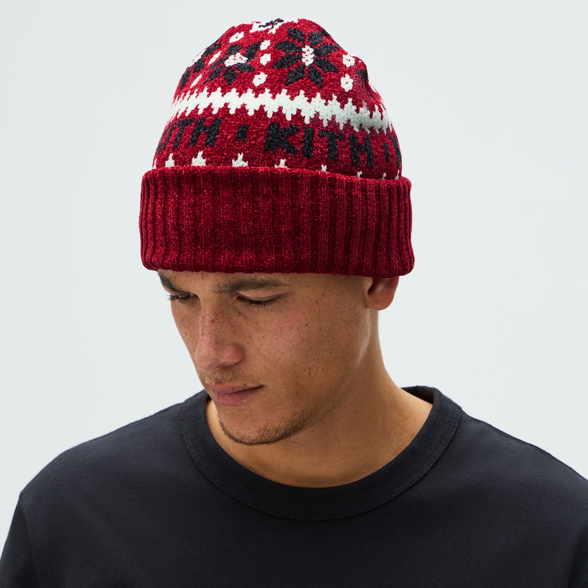 Kithmas Fair Isle Knit Mia Beanie - Allure