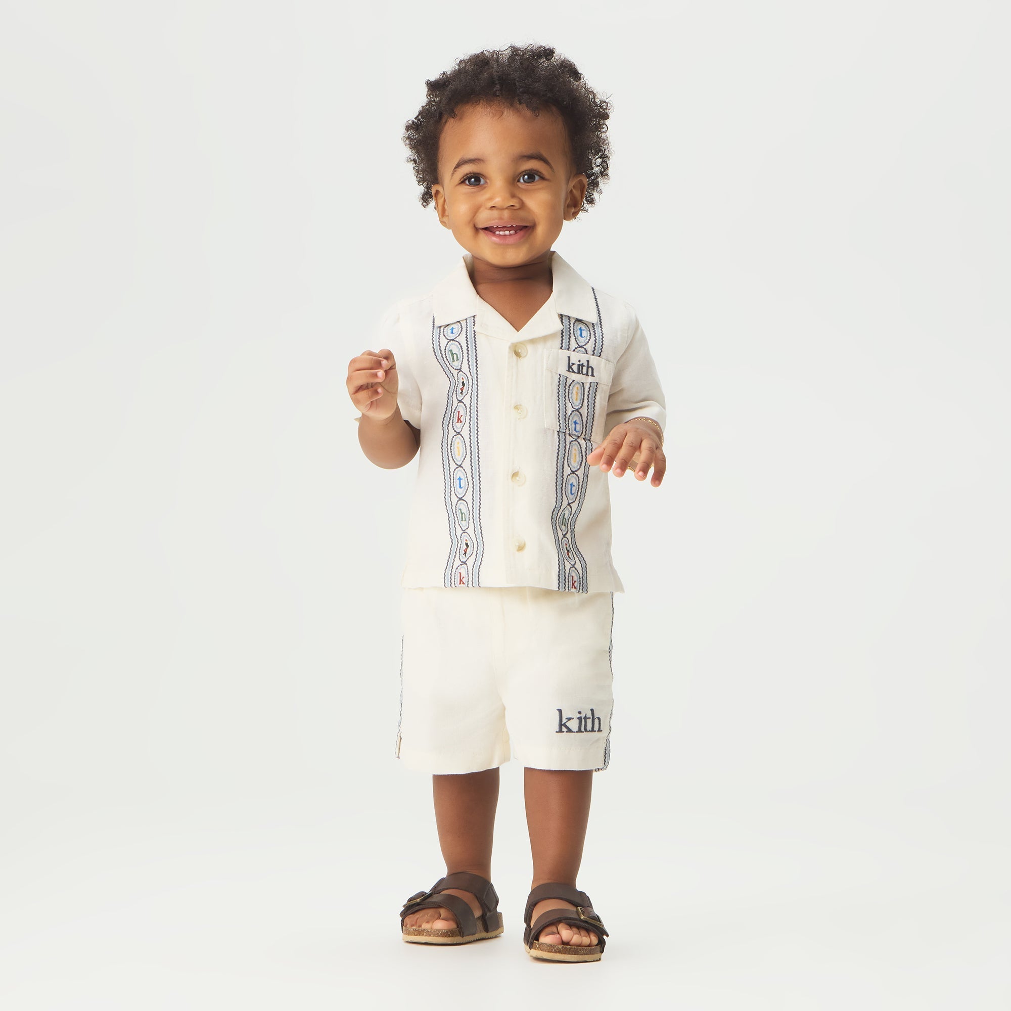 KITH ベージュ タオル生地セットアップ Kith 101 Spring 2026 Lookbook – Kith Japan