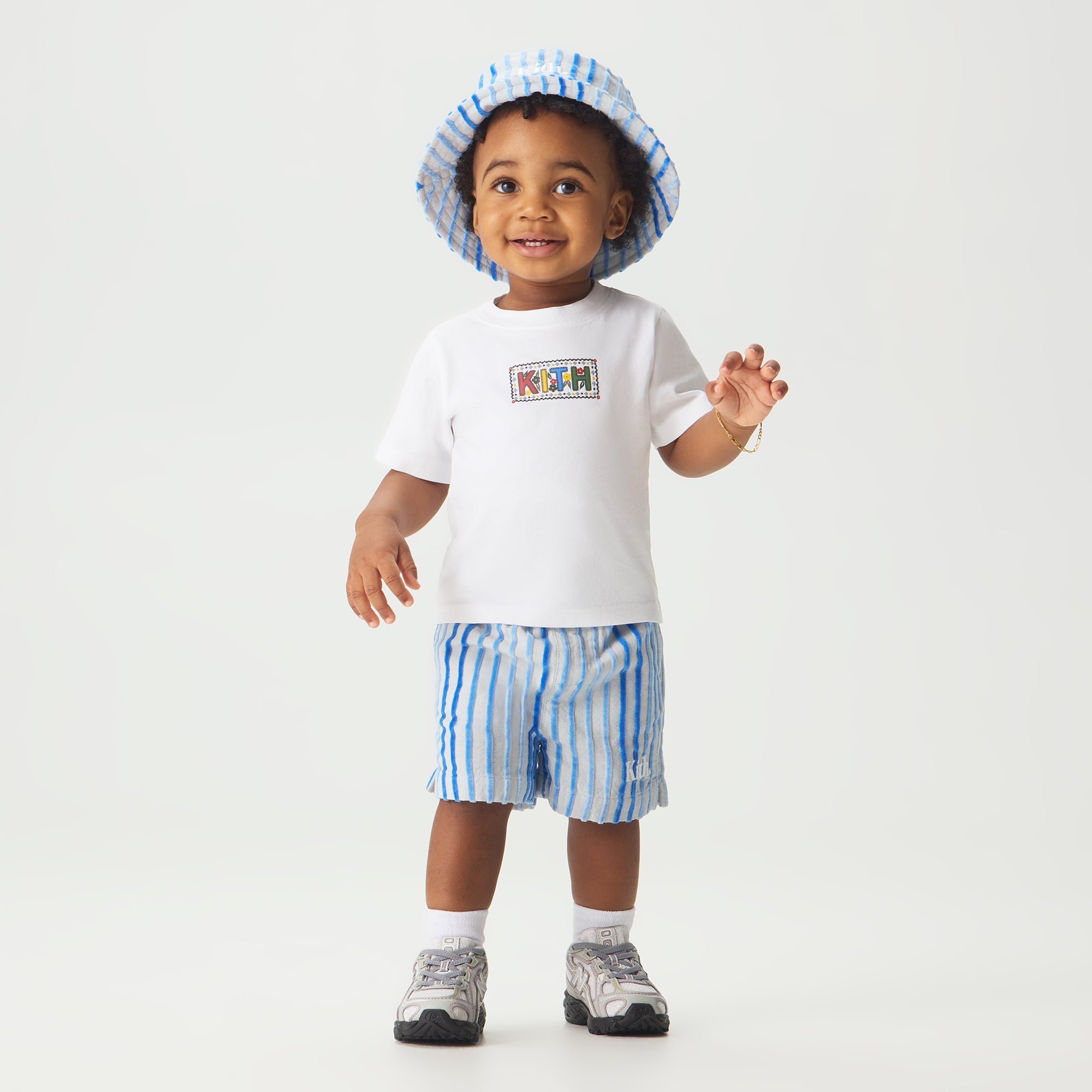 KITH ベージュ タオル生地セットアップ Kith Baby Collection - Hoodies, Jackets, Pants & More | Kith CA