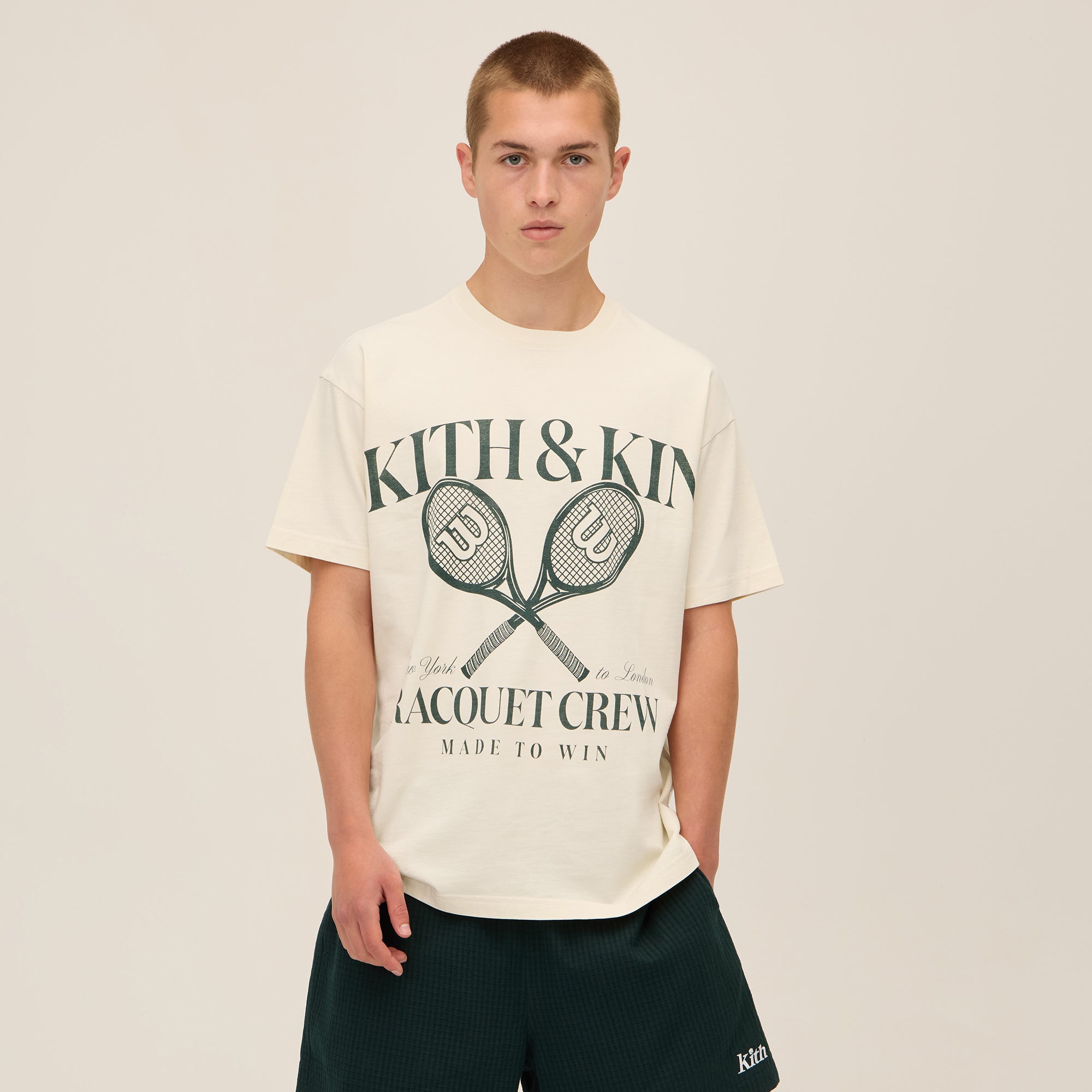 ウェア Kith Wilson Racquet Crew Vintage Tee L Kith for Wilson Racquet Crew Vintage Tee - Stadium – Kith Canada