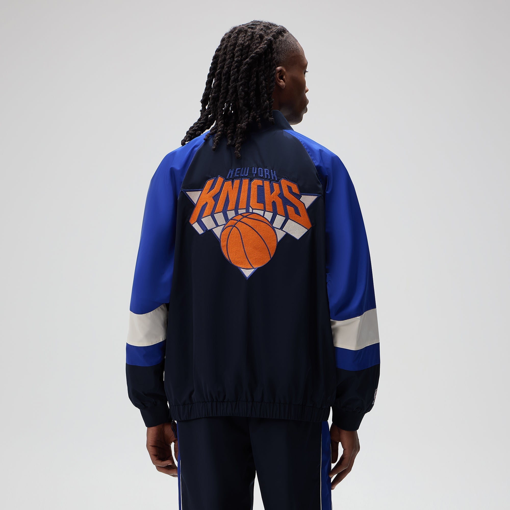 Kith for the New York Knicks Nylon Quarter Zip - Nocturnal – Kith