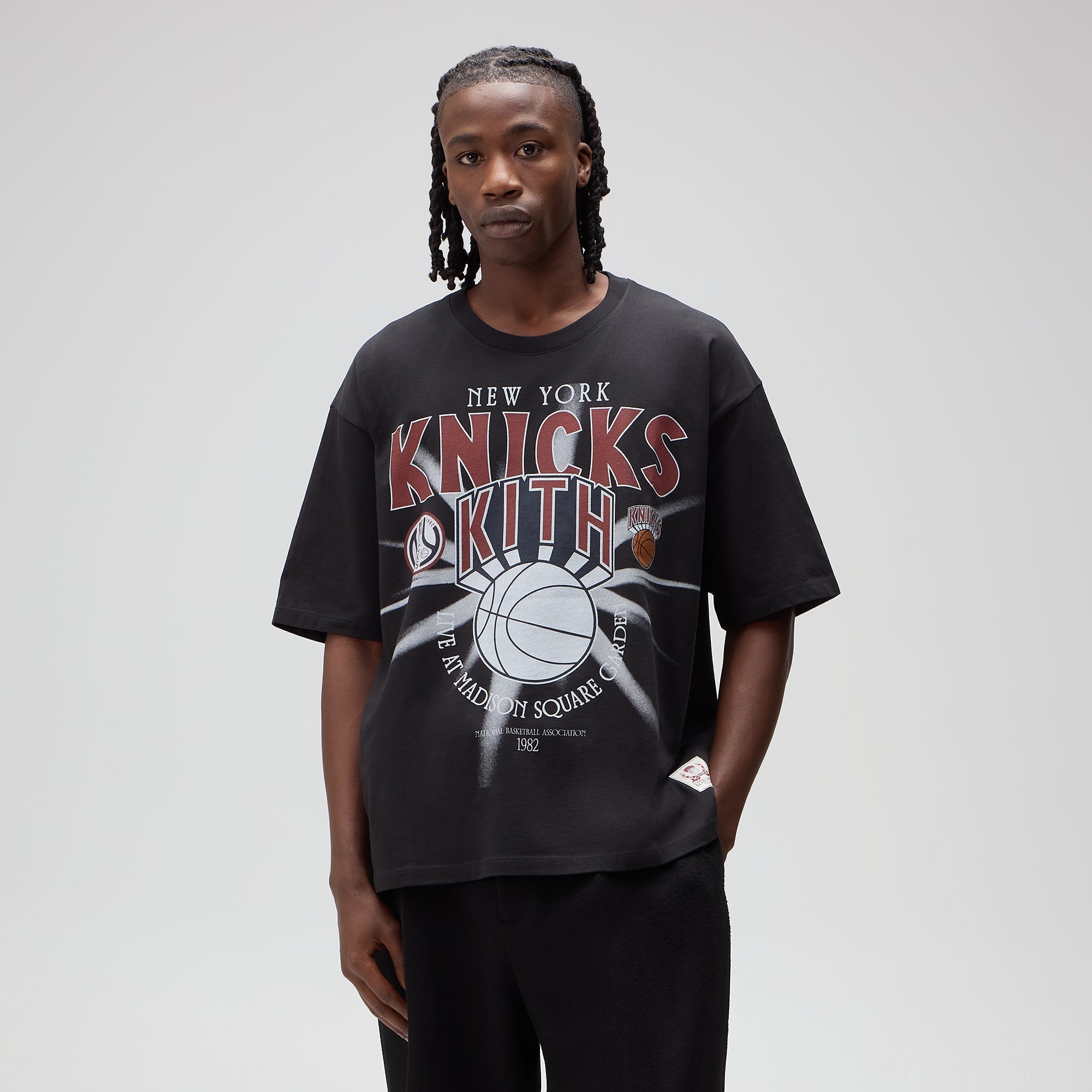 Kith for the New York Knicks Madison Square Garden Burst Jones Tee