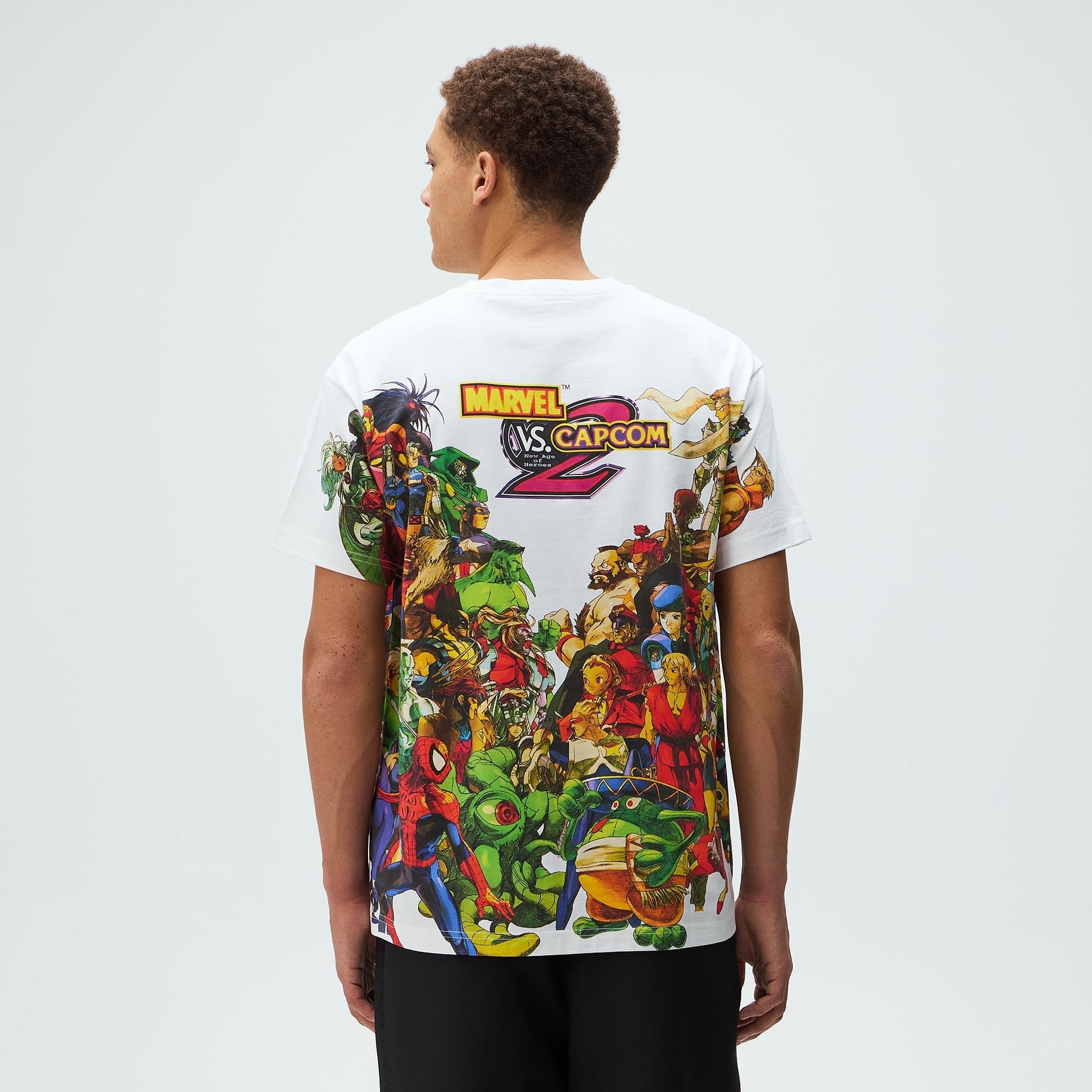 Marvel vs. Capcom | Kith New Age of Heroes All-Over Printed Tee - White - PH