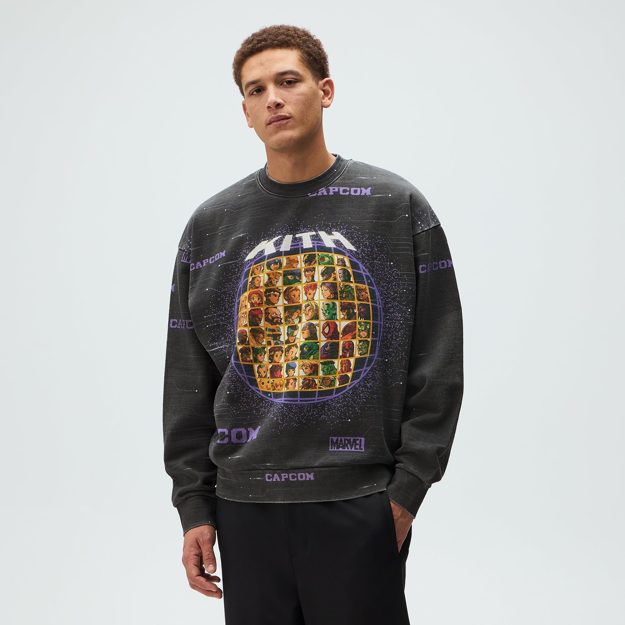 Marvel vs. Capcom | Kith Character Select Vintage Nelson Crewneck