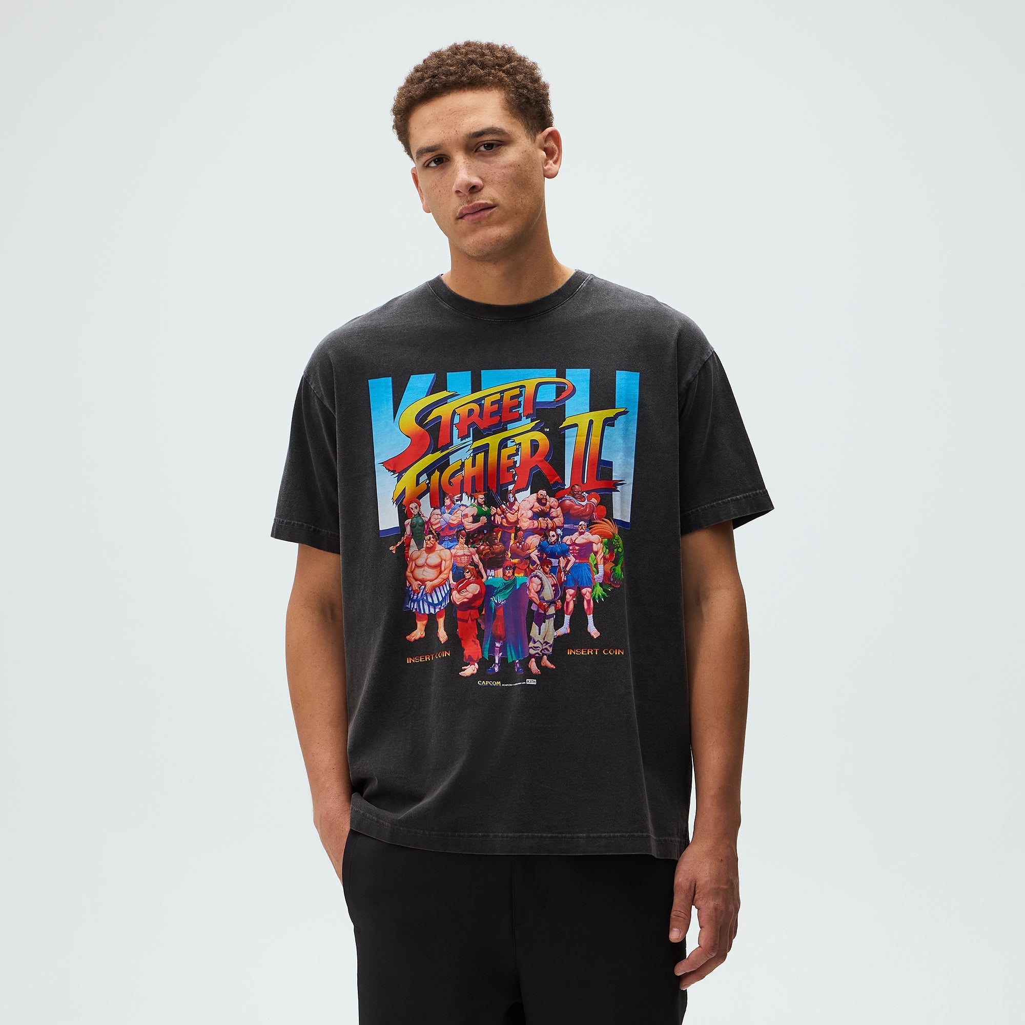 【XLサイズ】Kith x Capcom ストリートファイター Tシャツ 新品 Capcom | Kith Super Street Fighter Vintage Tee - Black – Kith Canada