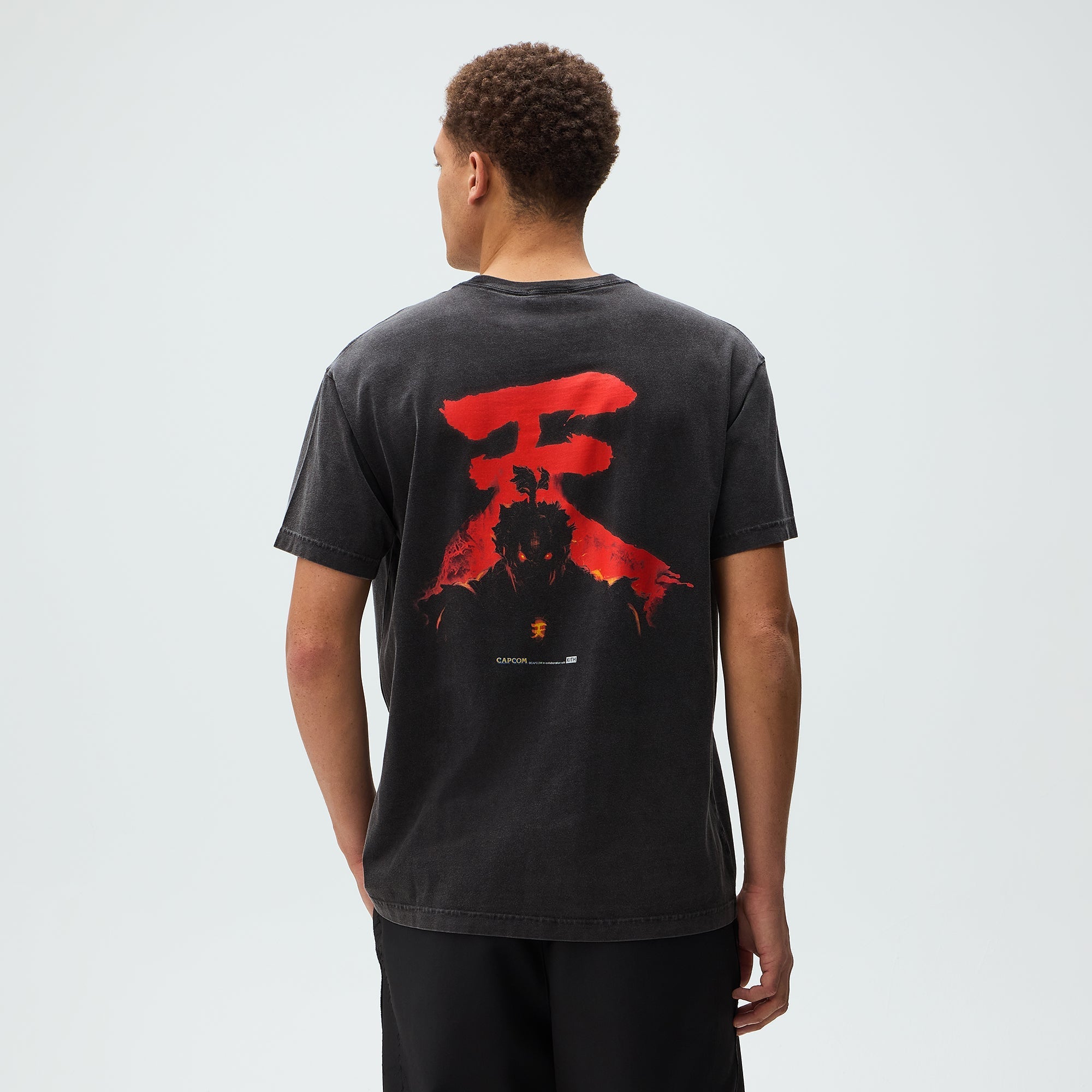 Capcom | Kith Akuma Vintage Tee - Black – Kith Canada
