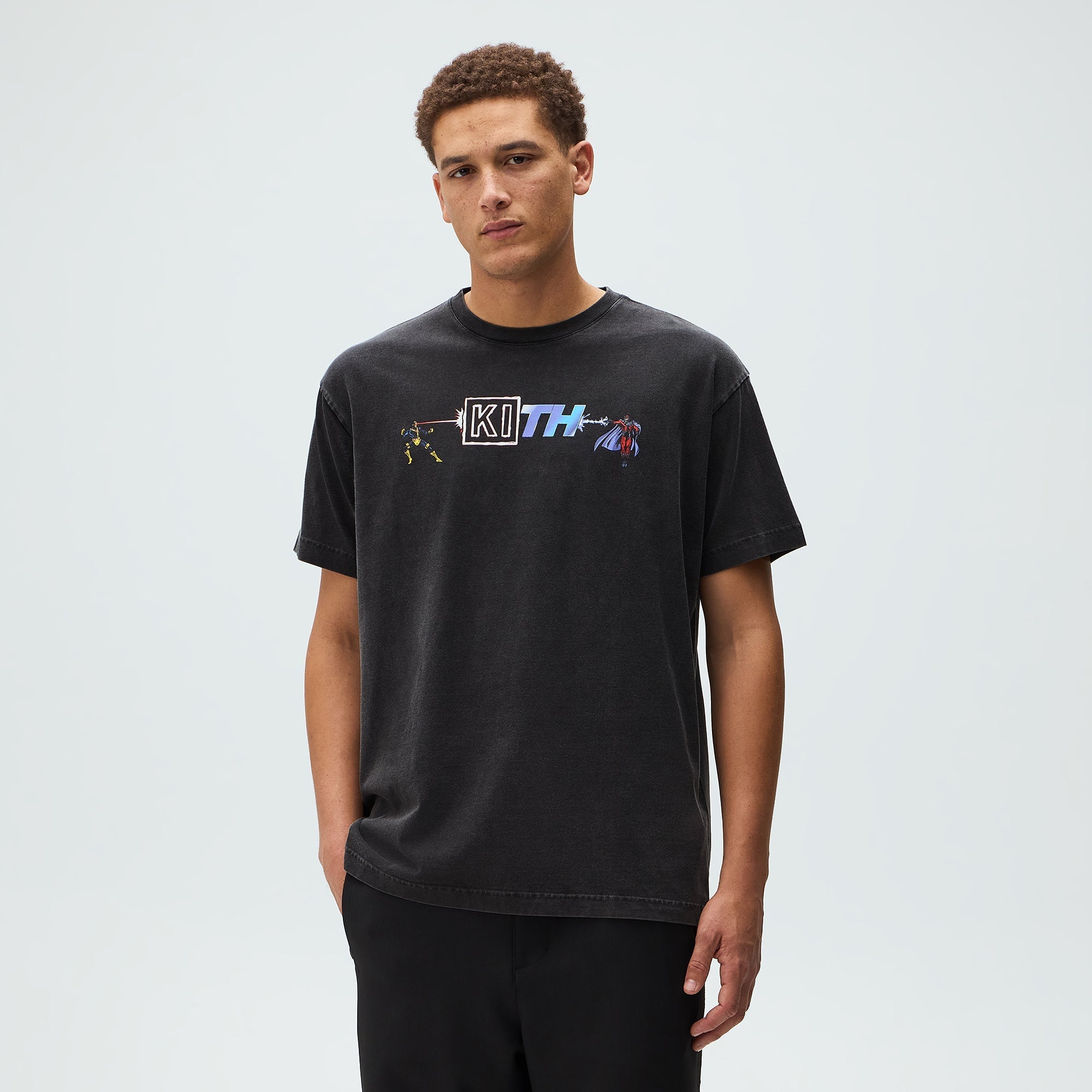 Marvel | Kith Cyclops vs. Magneto Vintage Tee - Black – Kith Canada