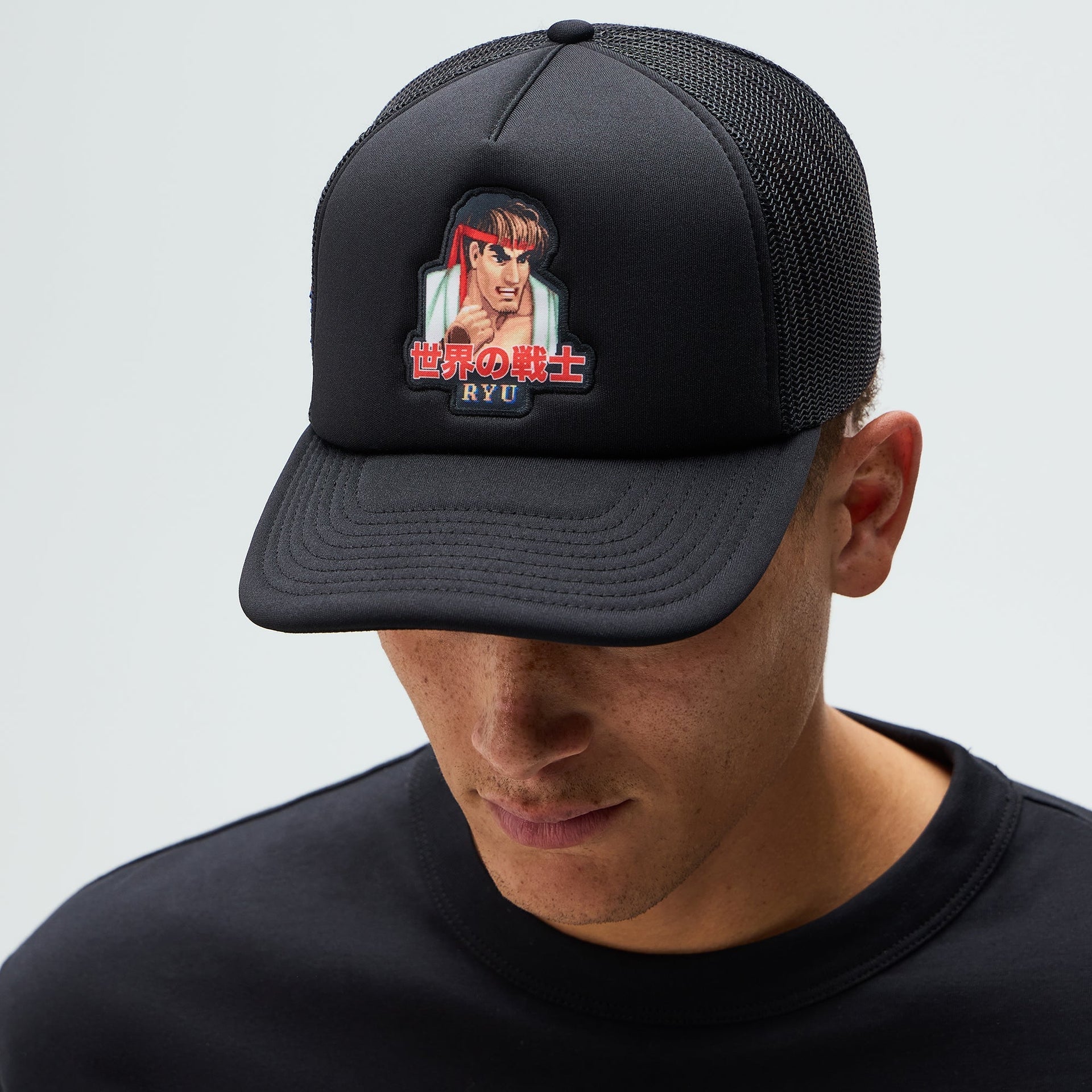 Capcom | Kith Ryu Nolan Trucker Hat - Black - PH