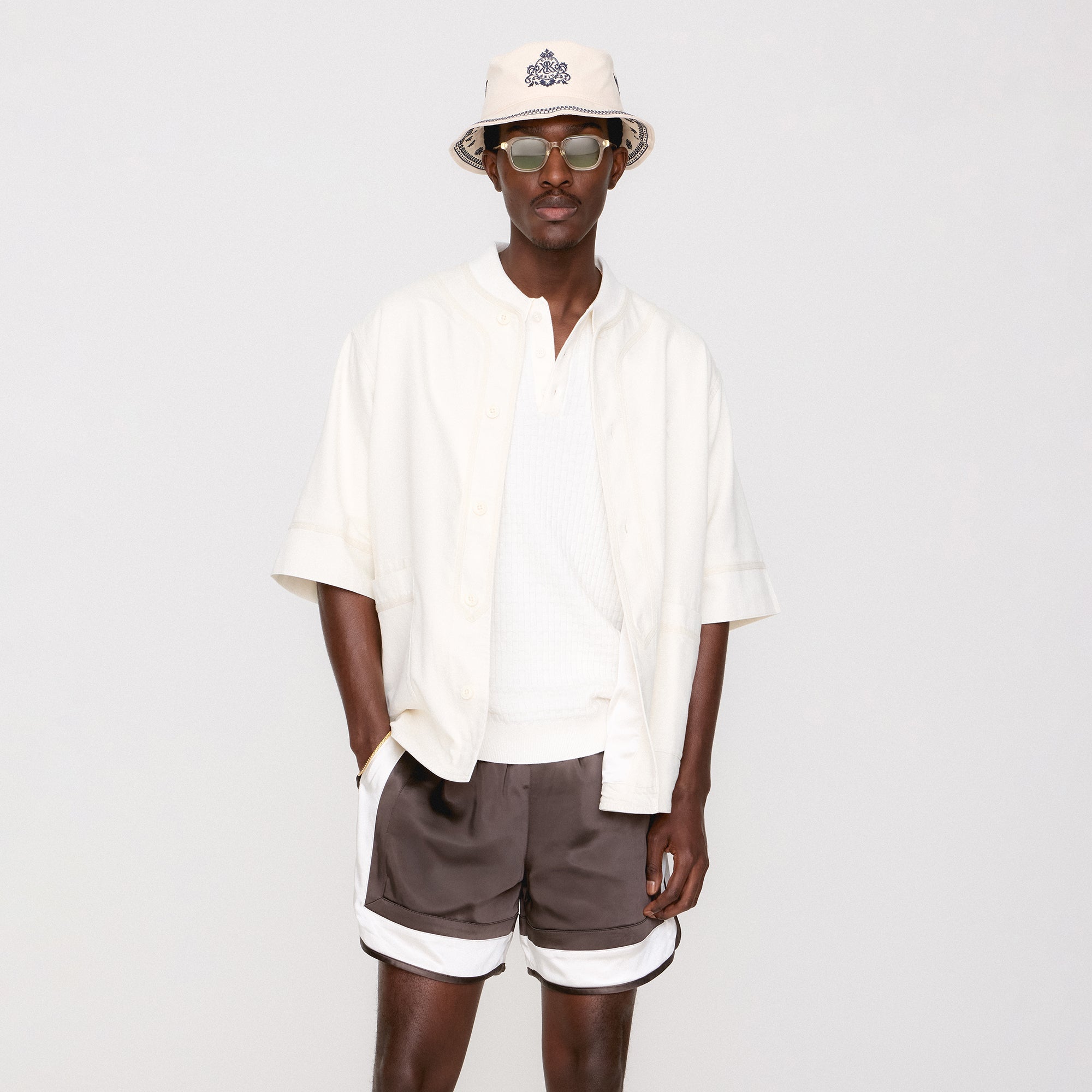 Kith Julian Knit Jersey - Sandrift – Kith Canada Kith Julian Knit Jersey - Sandrift – Kith Canada