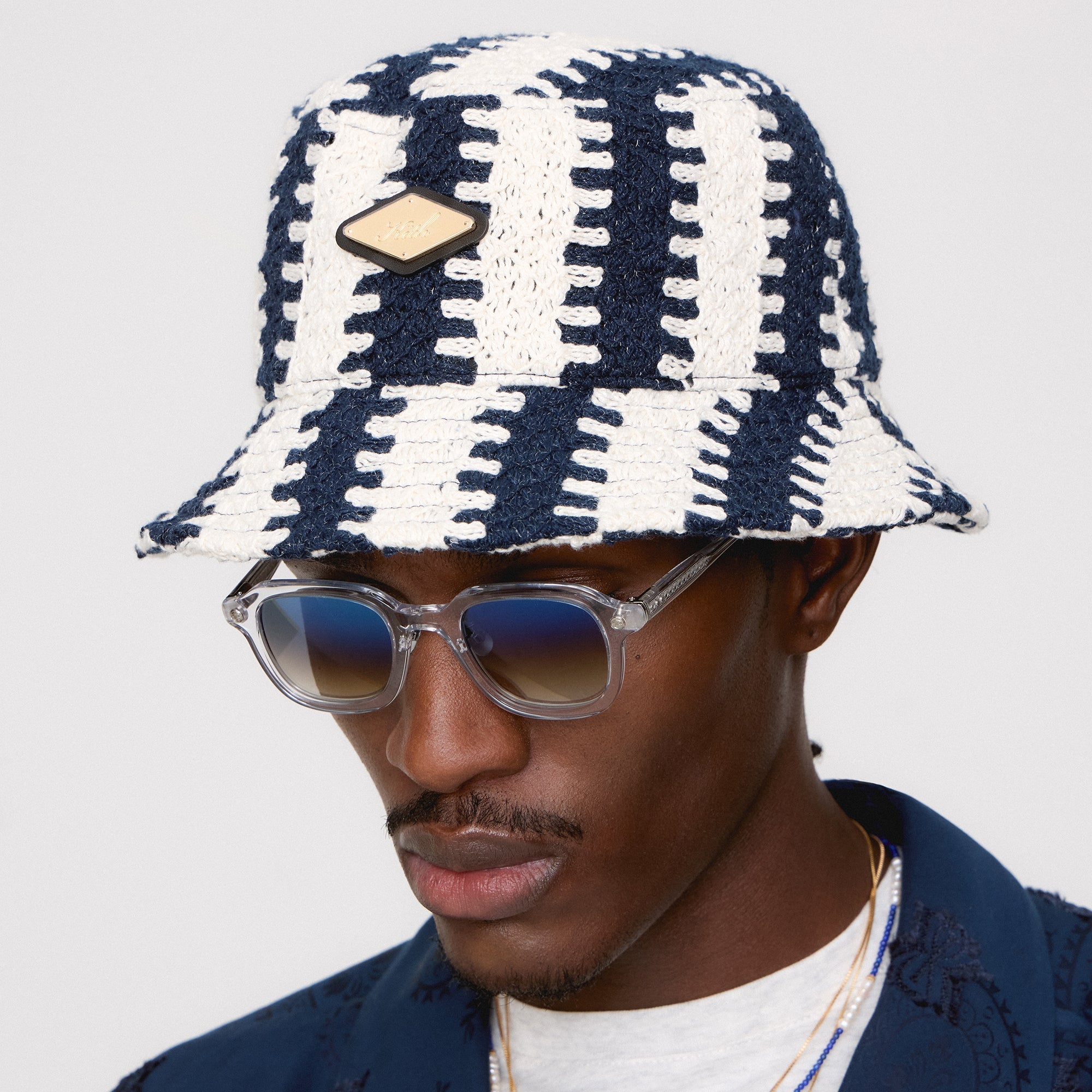 KITH】Kith Geo Crochet Dawson Bucket Hat Buy Kith Geo Crochet Dawson Bucket Hat 'Shea' - KHM050619