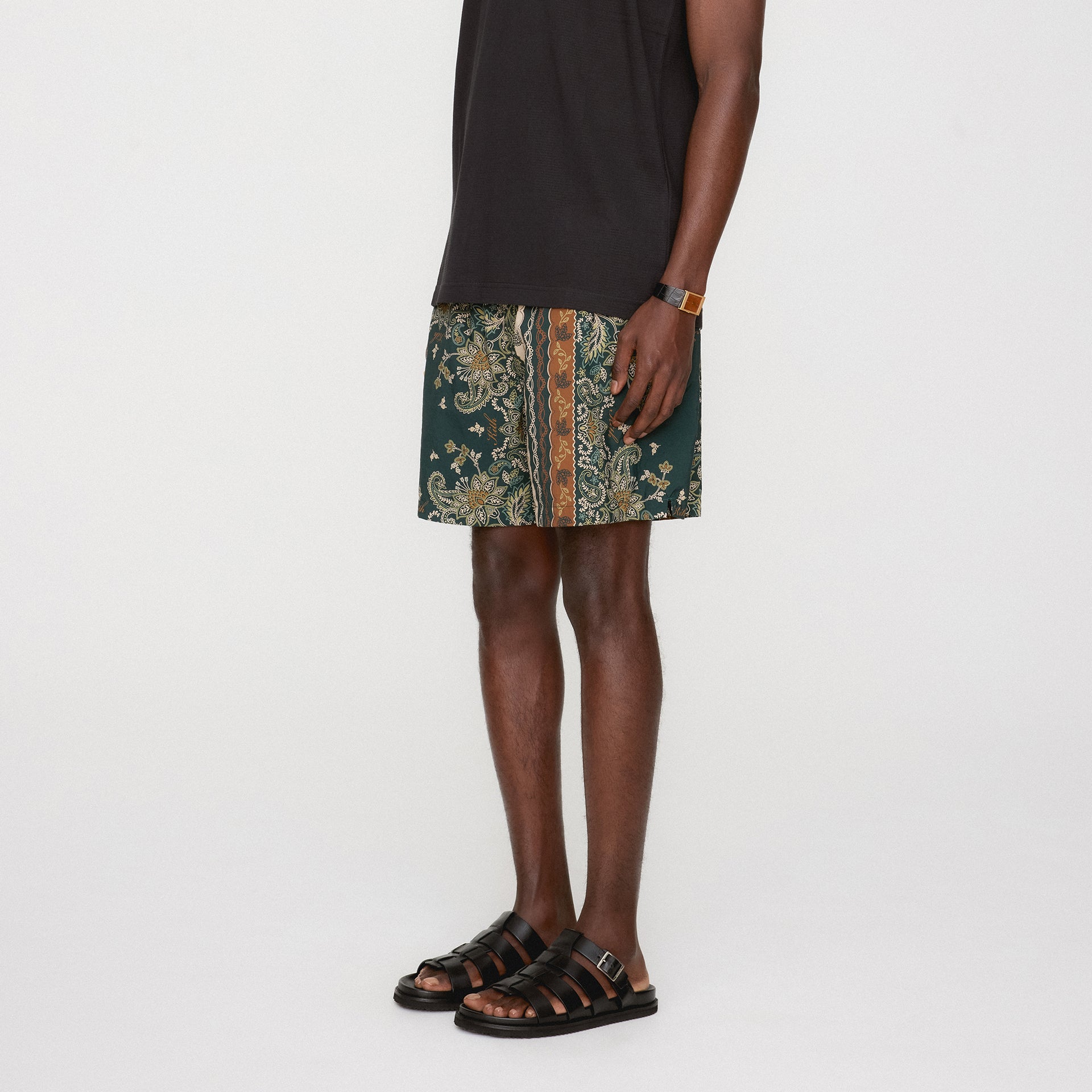 Kith Panelled Bandana Ashton Swim Short - Stadium