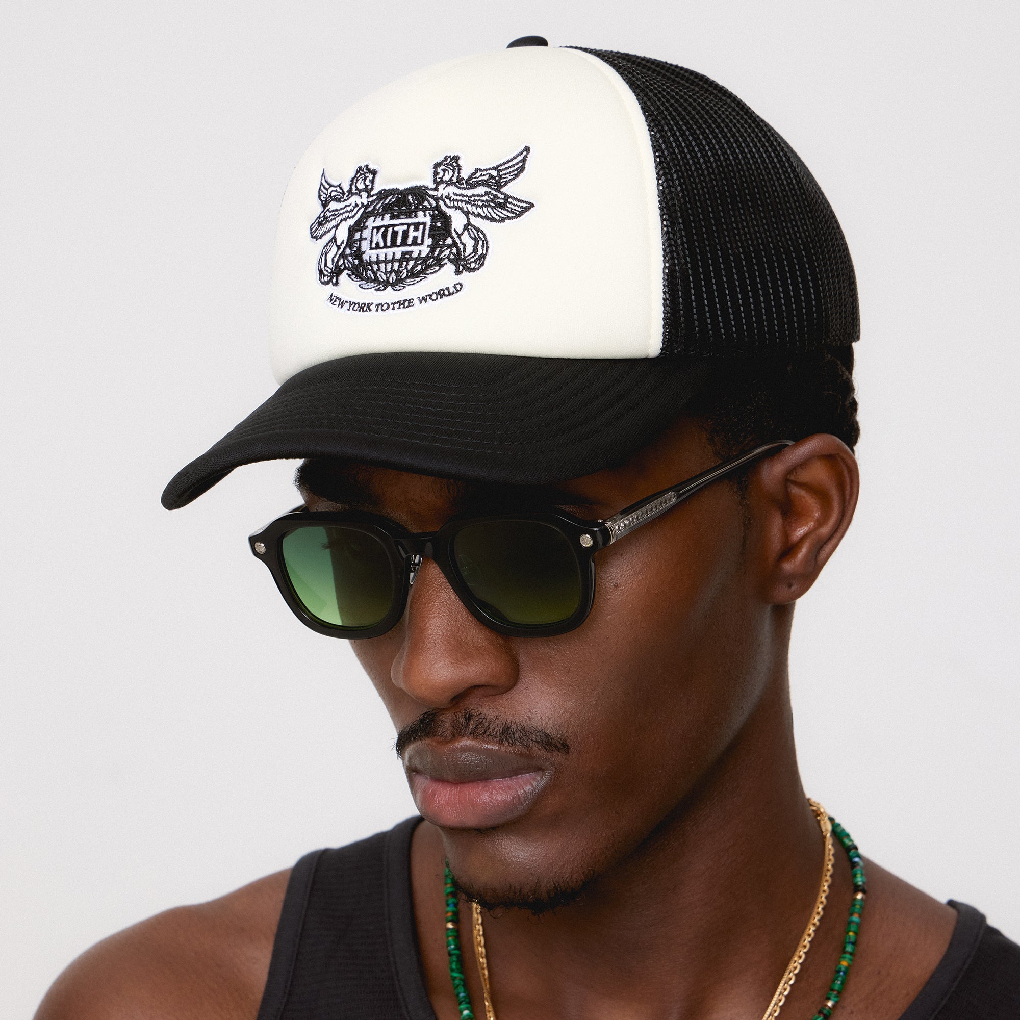 Kith Nolan Trucker Hat - Black – Kith Canada
