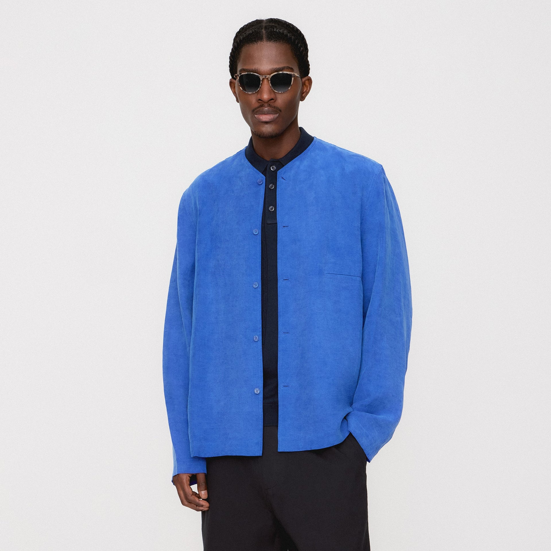 Kith Cupro Linen Caelen Shirt - Current