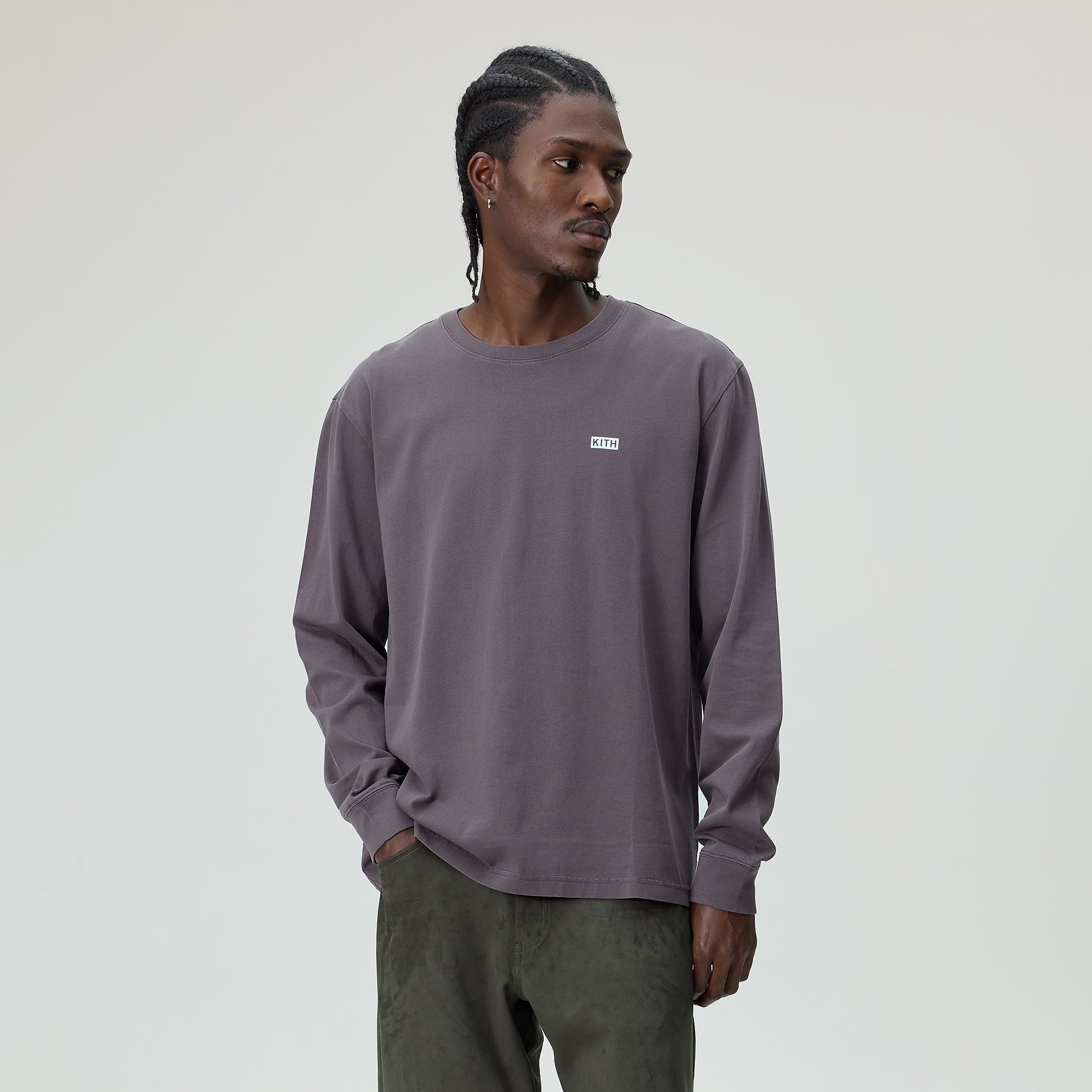 Kith Long Sleeve LAX Tee - Thunder – Kith Canada