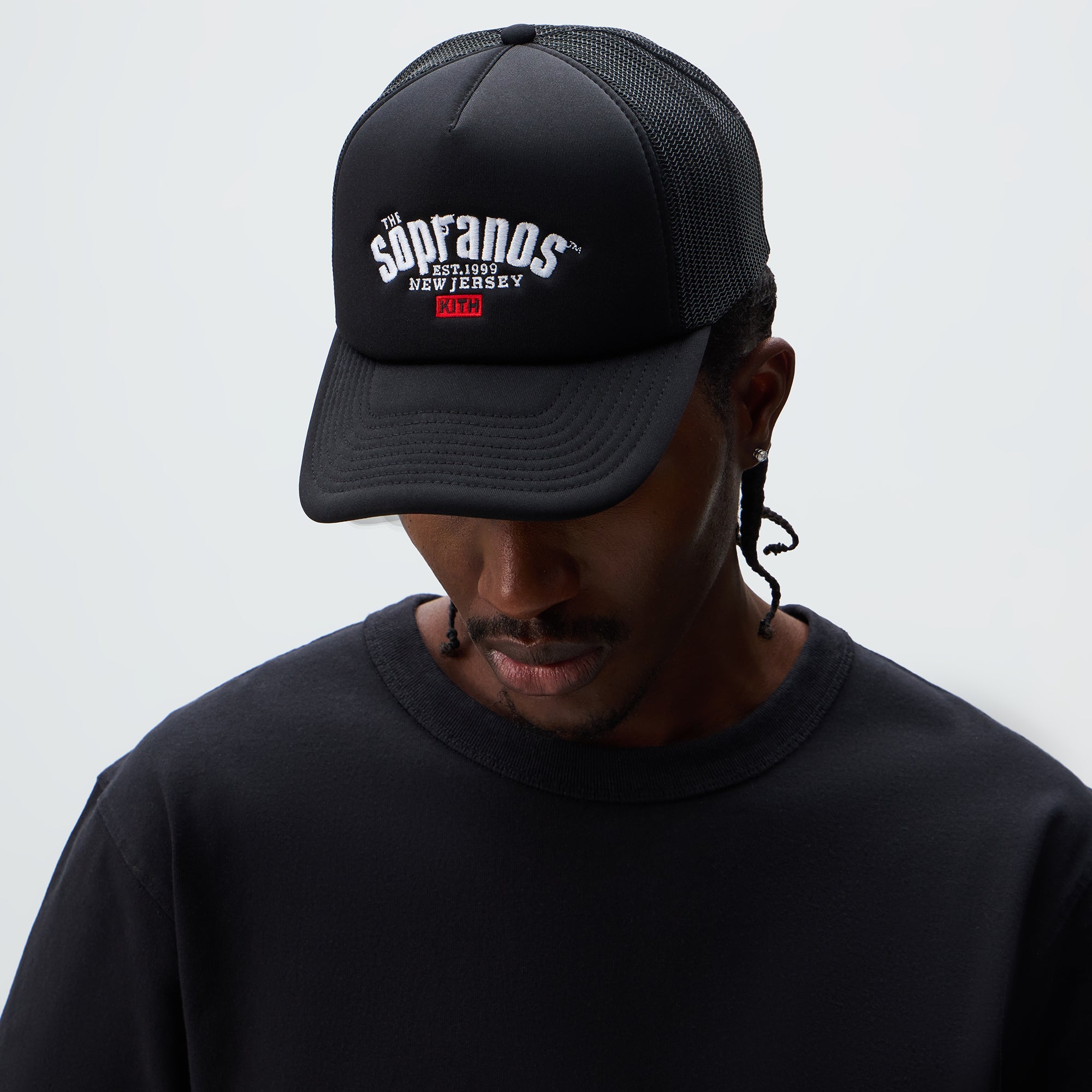 Kith for The Sopranos Nolan Trucker Hat - Black – Kith Canada