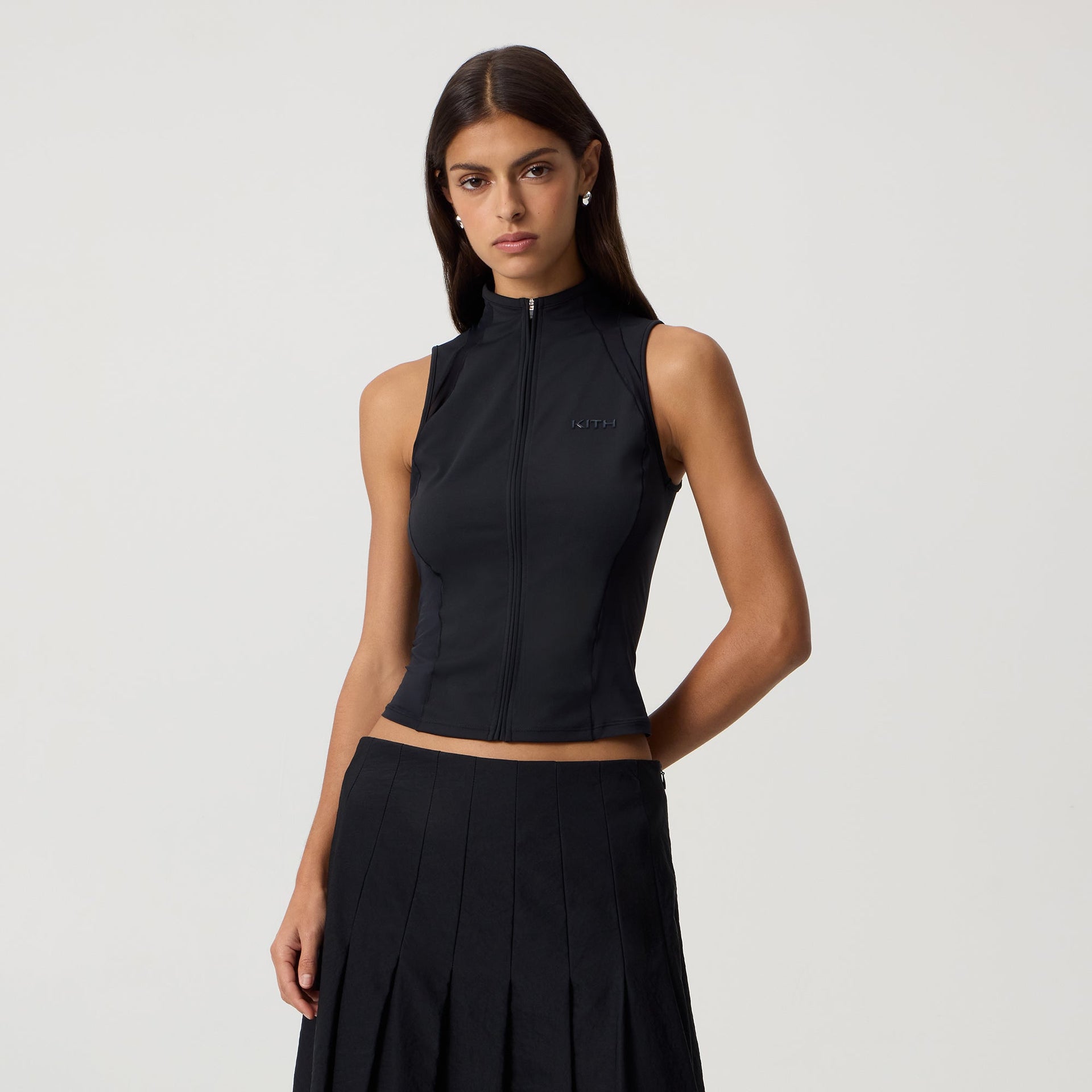Kith Women Miyo Active Panelled Tank - Black
