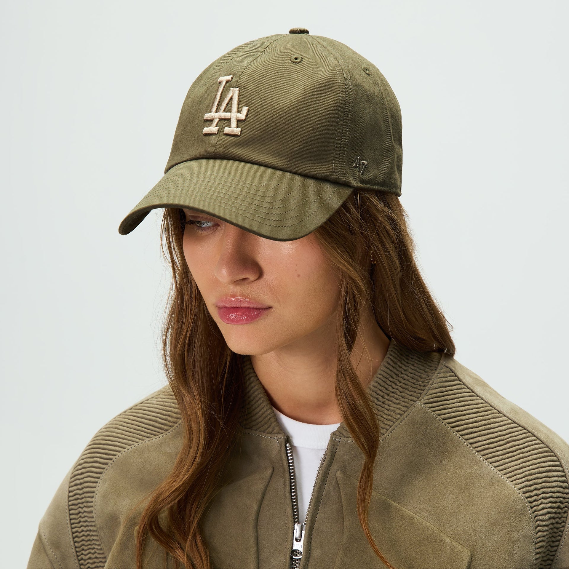 Kith Women & '47 for the Los Angeles Dodgers Clean Up Classic Cap - Monarch