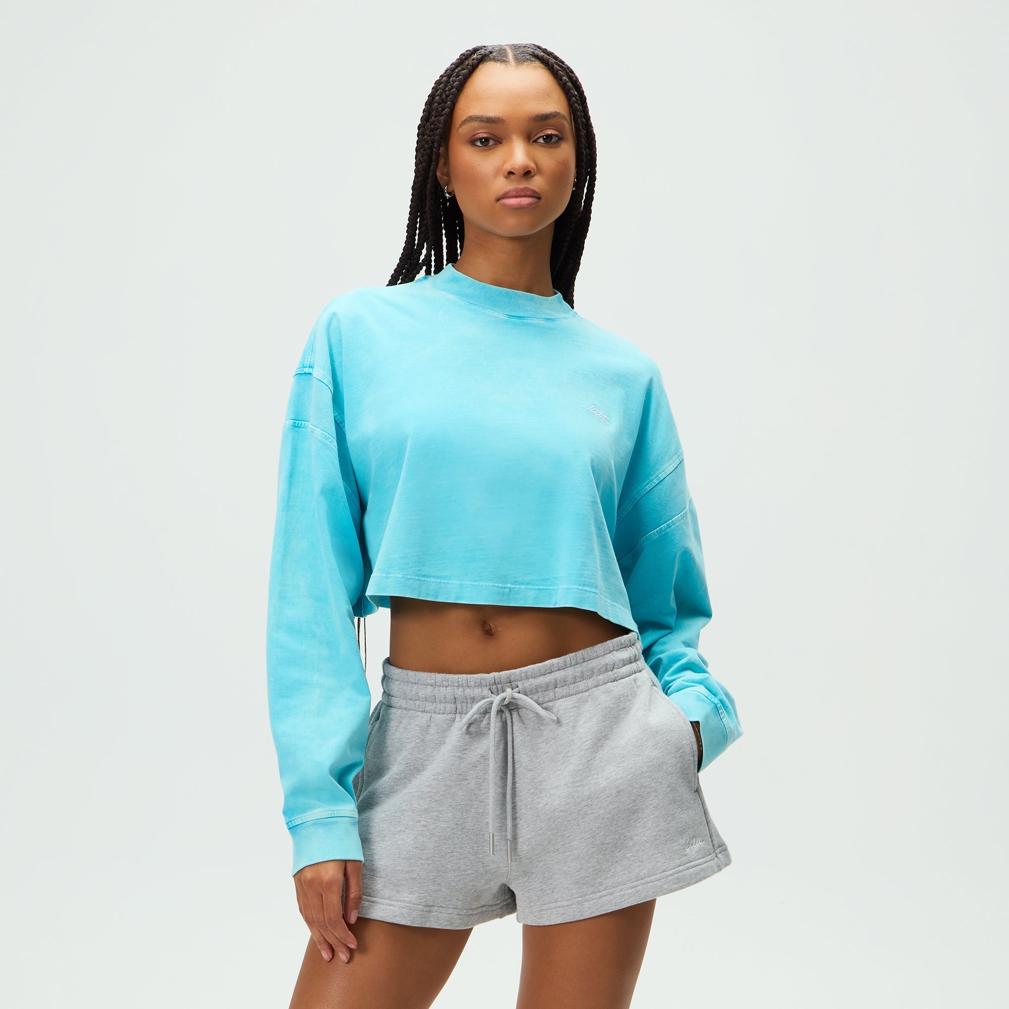 Kith Women Jasper Sueded Long Sleeve - Aventure – Kith Canada