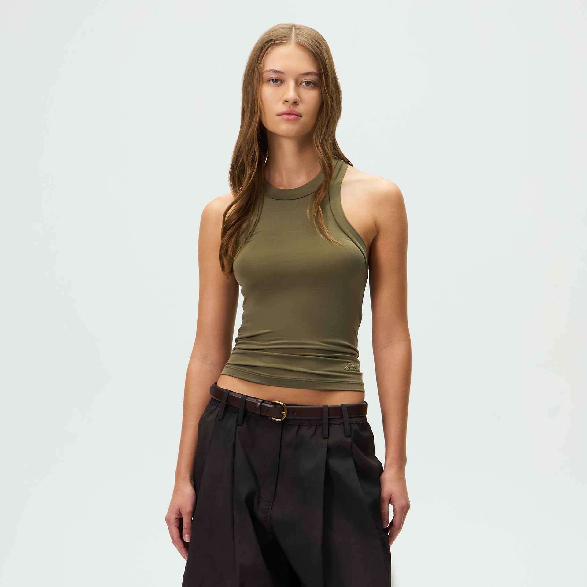 Kith Women Lyra Cupro Tank - Canopy