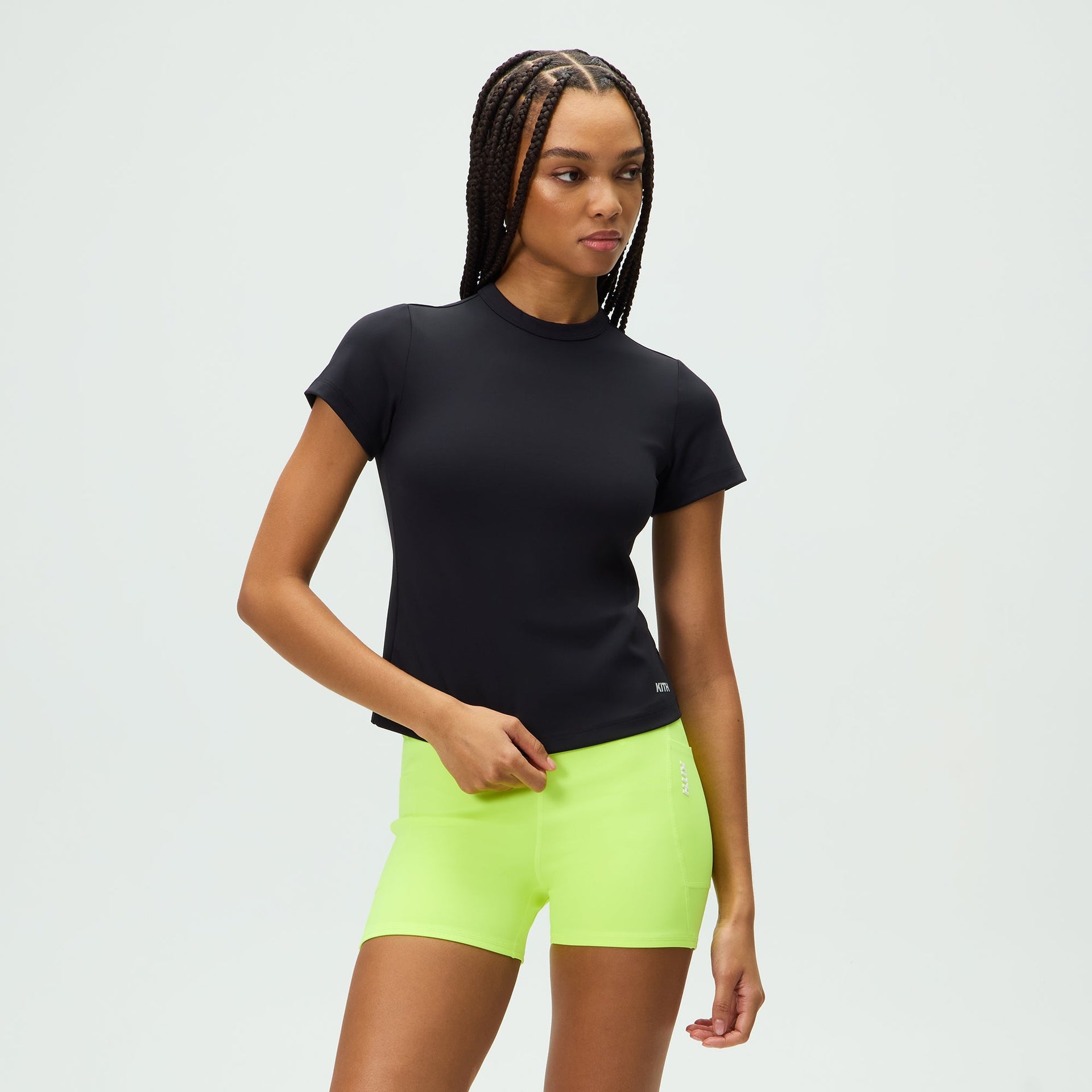 Kith Women Active Mulberry IV Tee - Black - PH