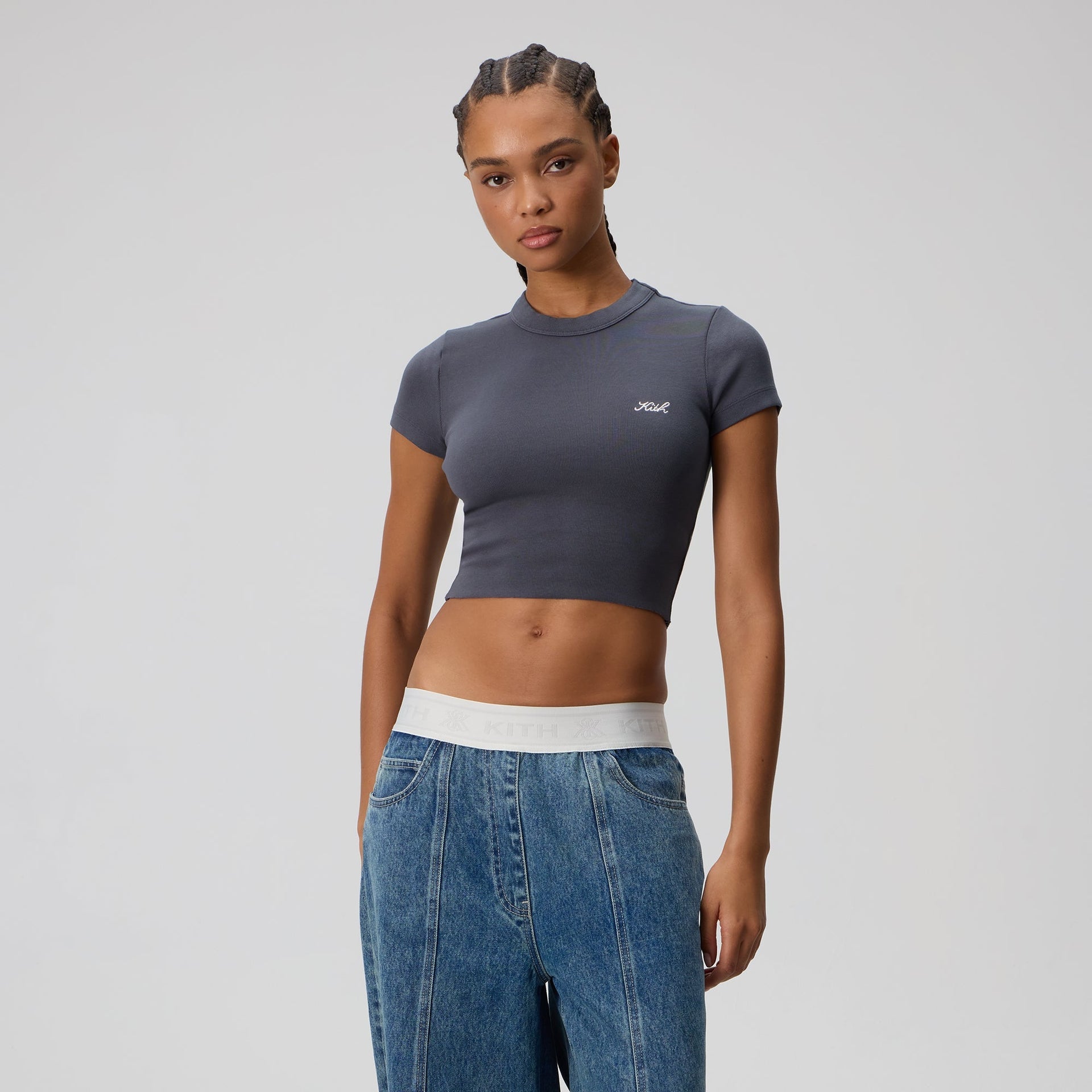 Kith Women Mulberry II Tee - Asteroid
