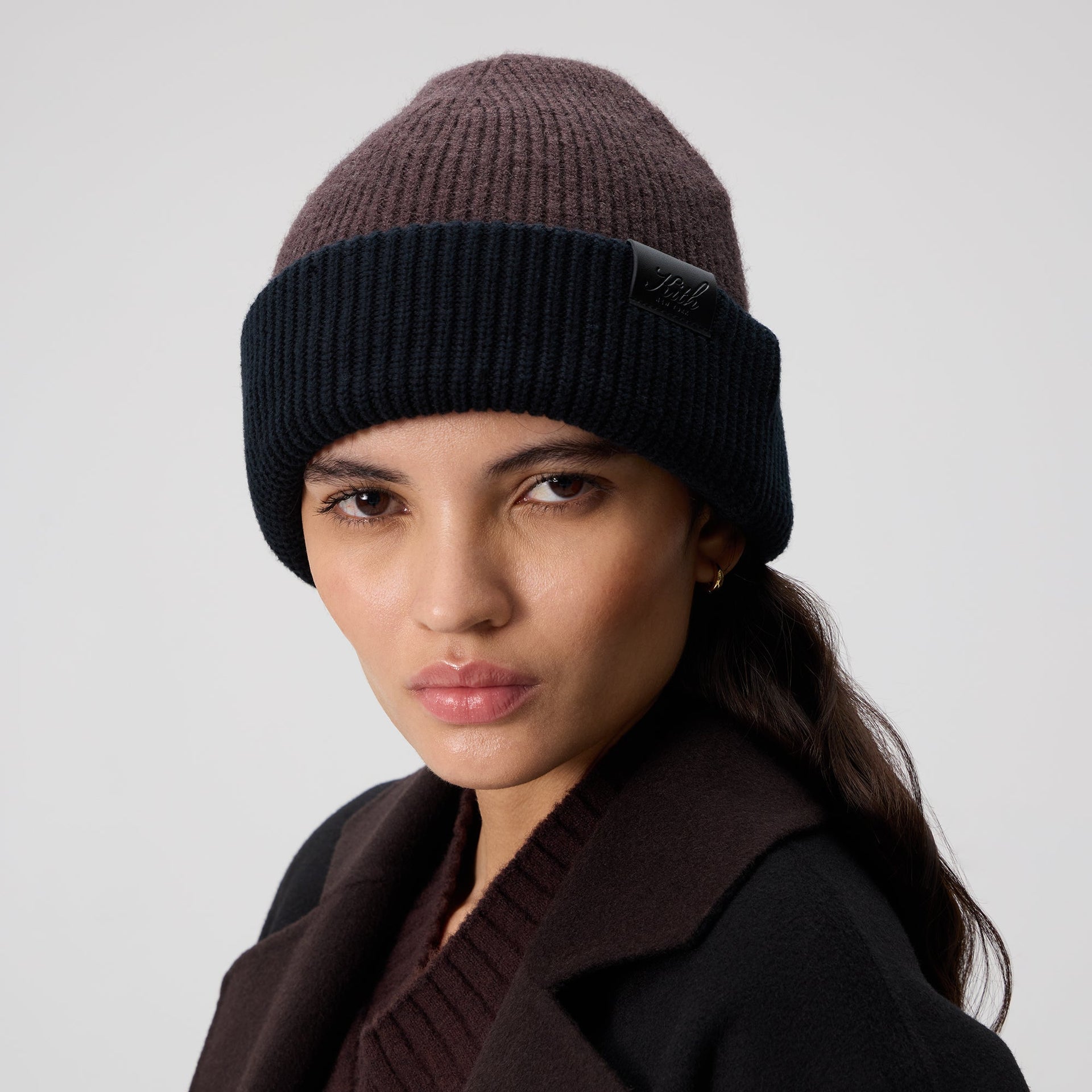 Kith Women Rib Soft Knit Reversible Beanie - Legacy