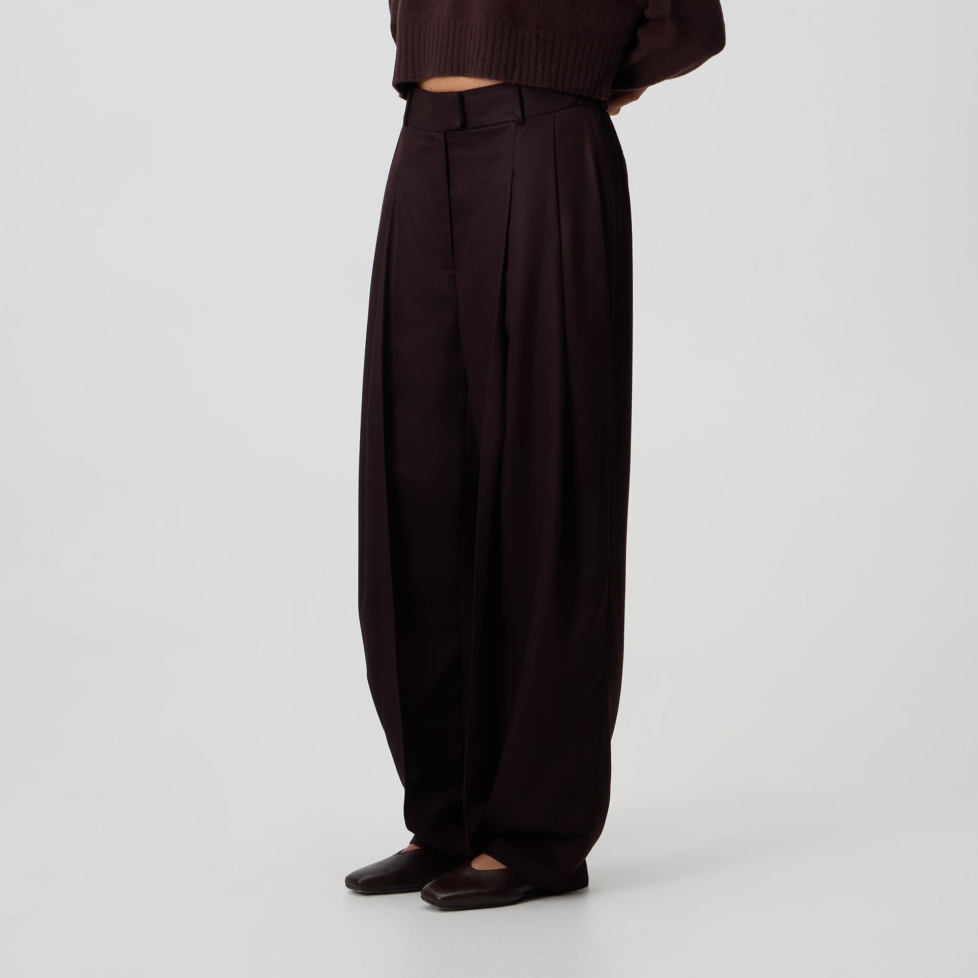 Kith Women Kinsley Pleated Trouser - Incognito