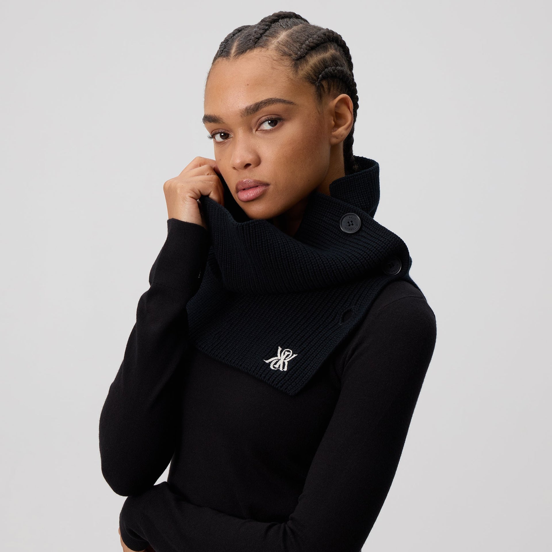 Kith Women Sweater Dickey - Black - PH