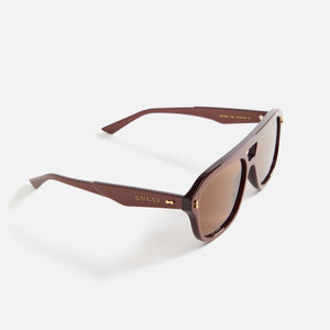 Gucci 004 Sunglasses - Brown