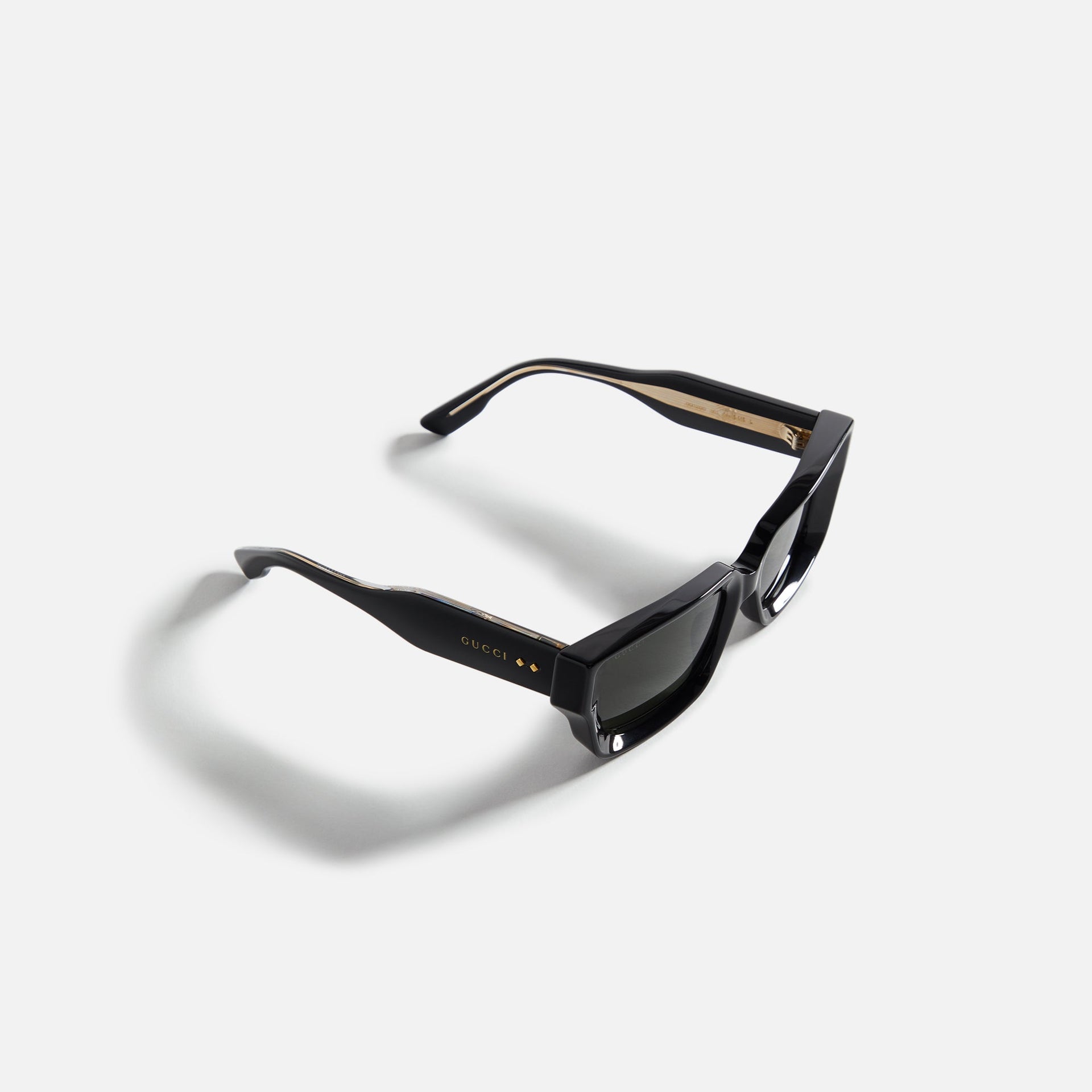 Gucci Acetate Rectangle 54 Frame - Black