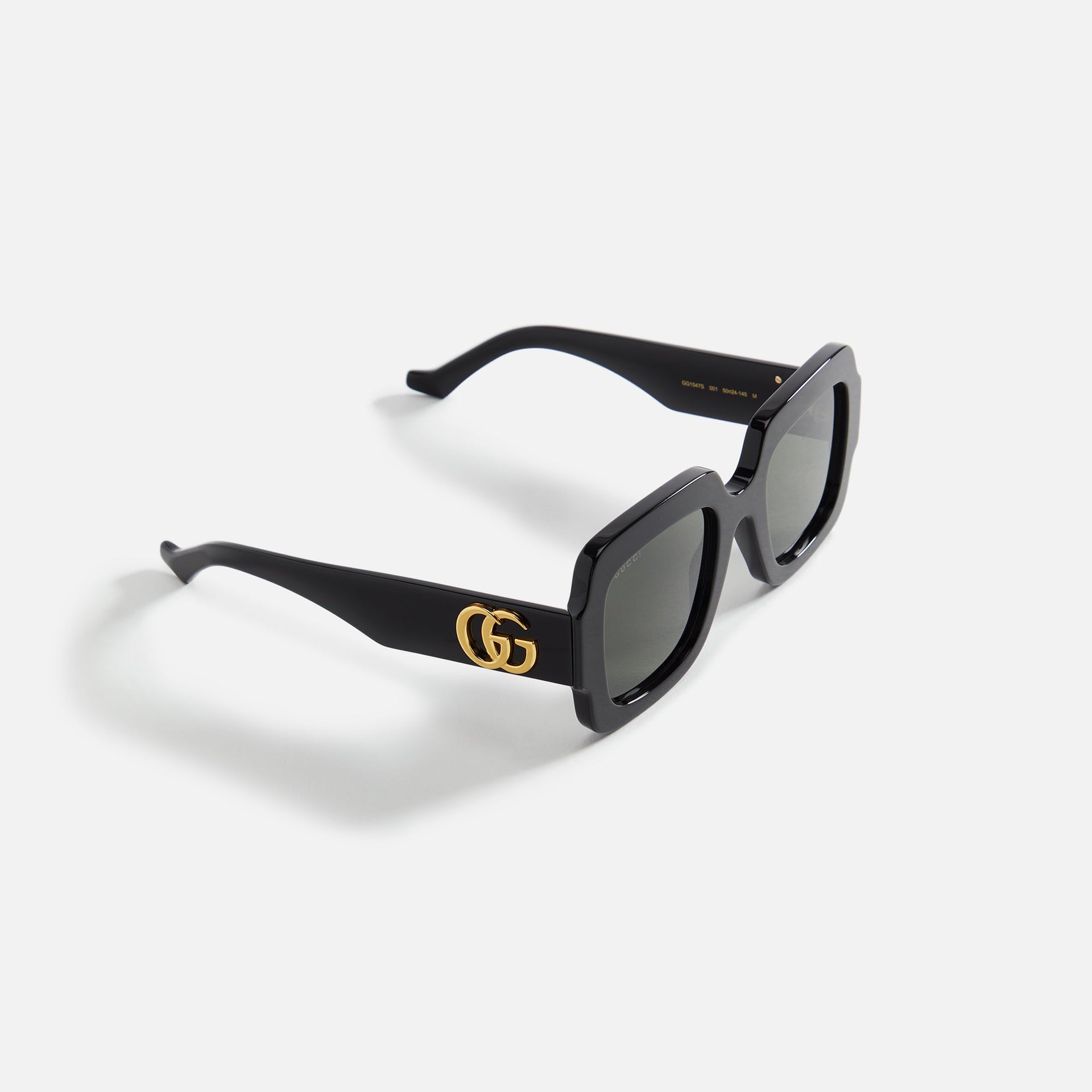 Gucci Acetate Square 50 Frame - Black